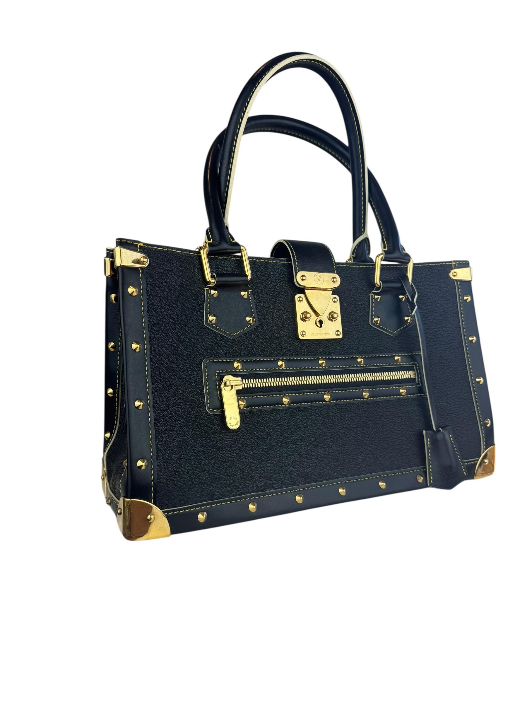 LOUIS VUITTON SUHALI LE FABULUX NOIR BAG 