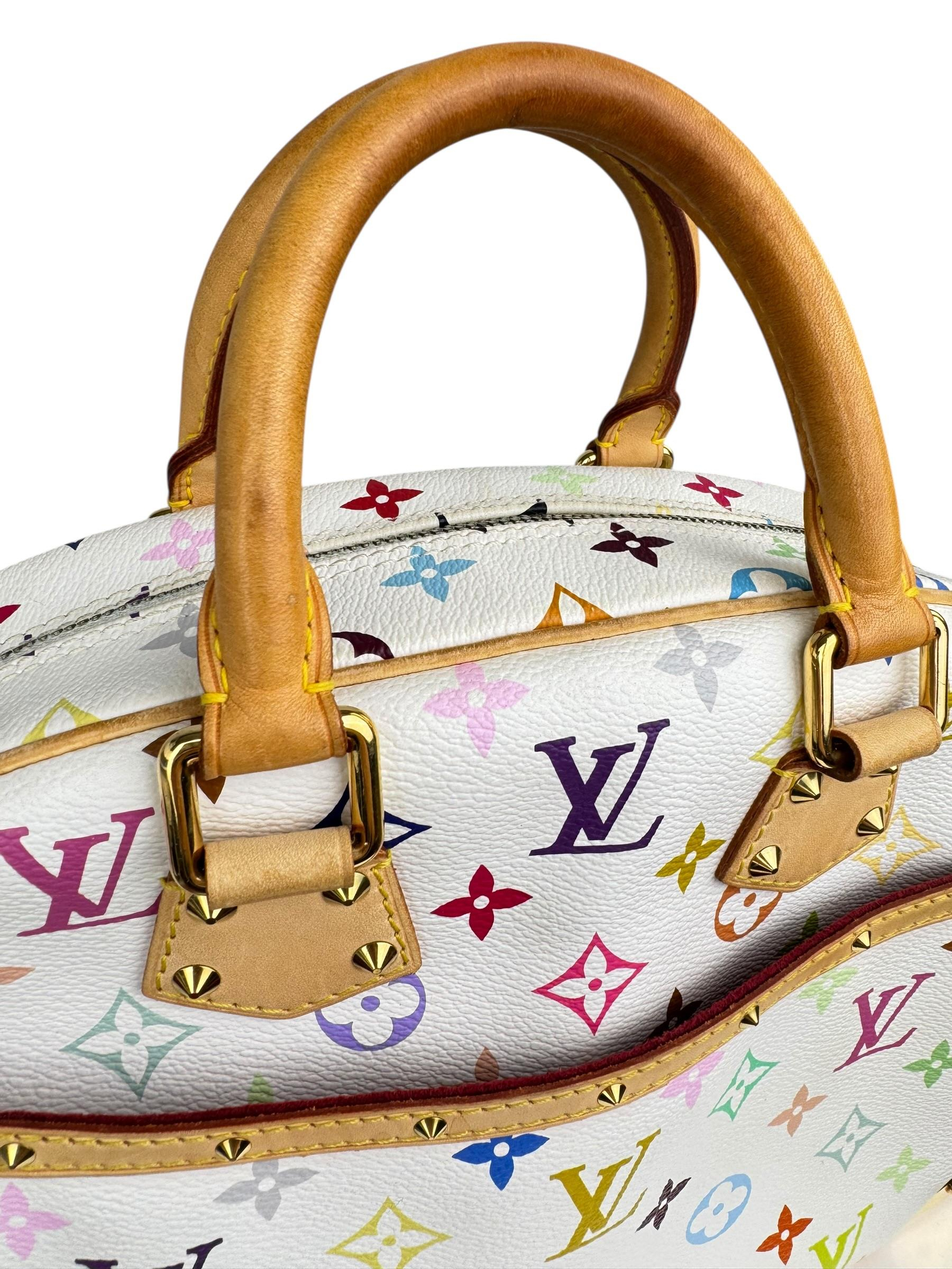 LOUIS VUITTON TAKASHI MURAKAMI MULTICOLOR TROUVILLE BAG