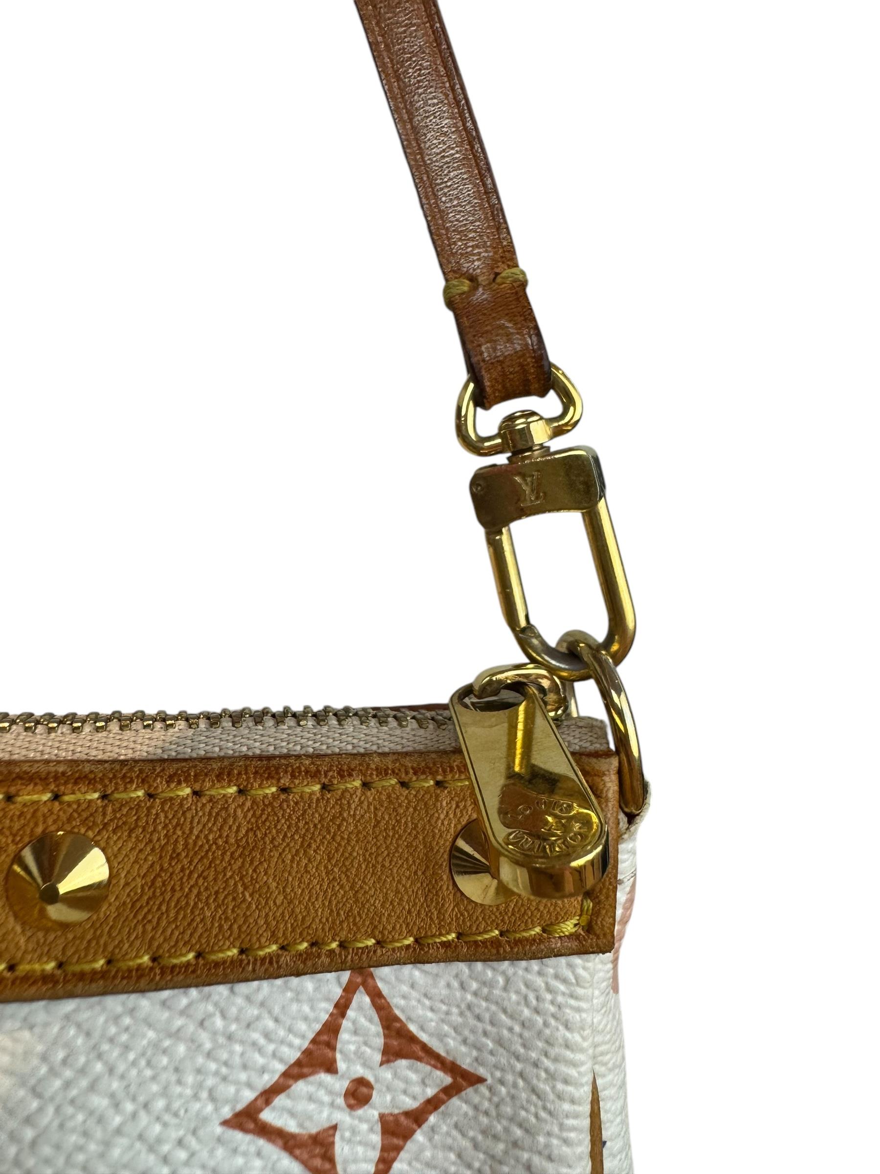 LOUIS VUITTON TAKASHI MURAKAMI MULTICOLOR POCHETTE 