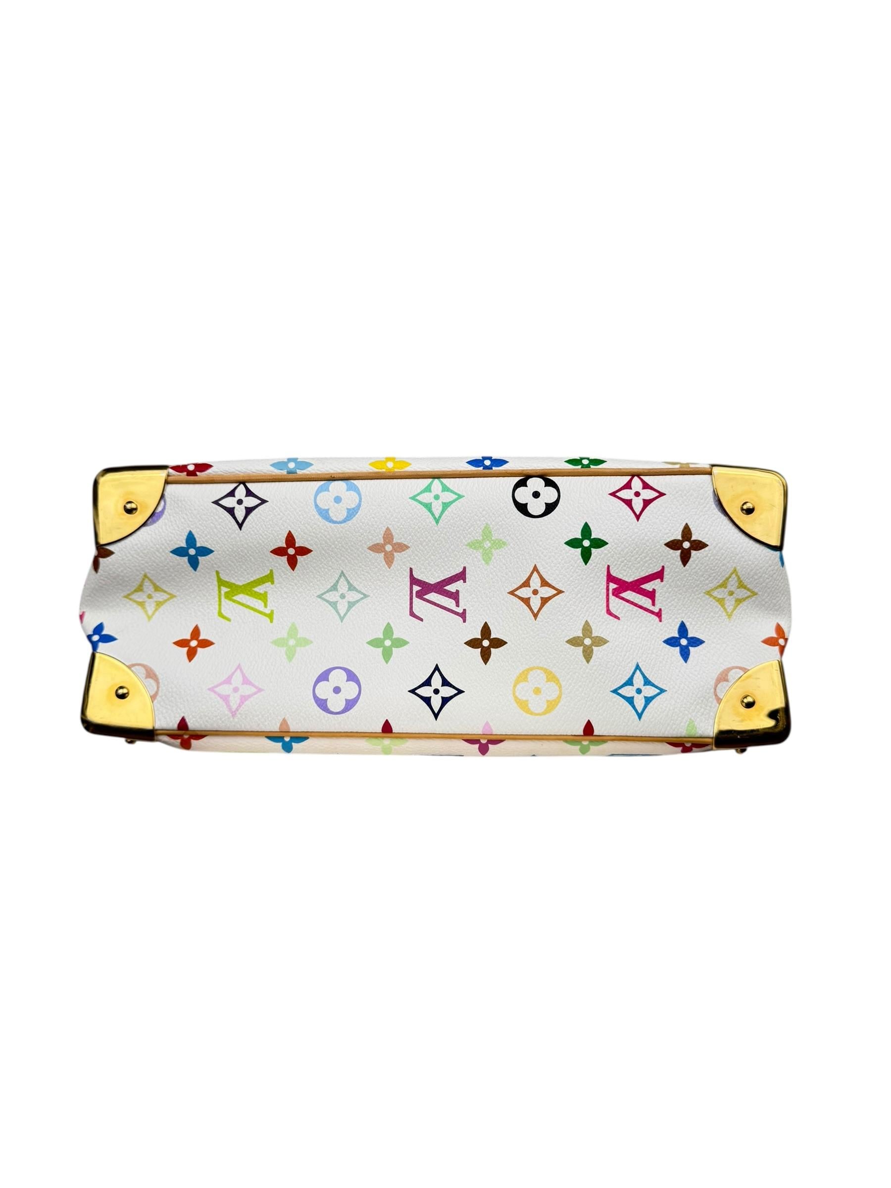 LOUIS VUITTON TAKASHI MURAKAMI MULTICOLOR TROUVILLE BAG