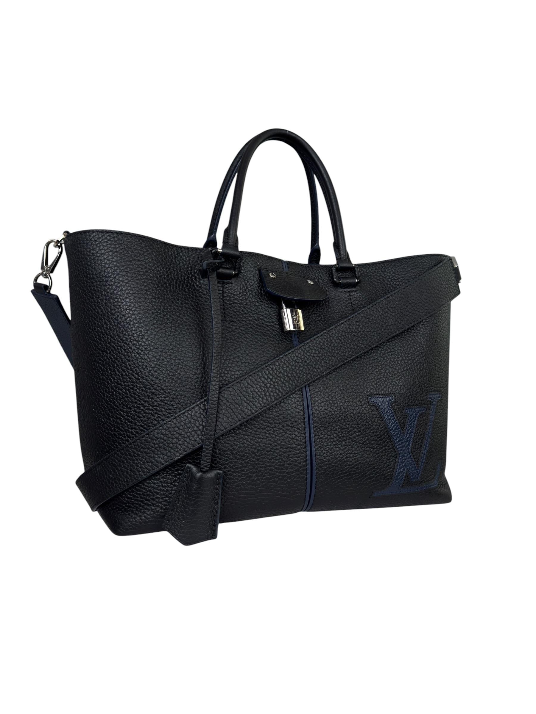 LOUIS VUITTON TOURILLION LEATHER PERNELLE BAG
