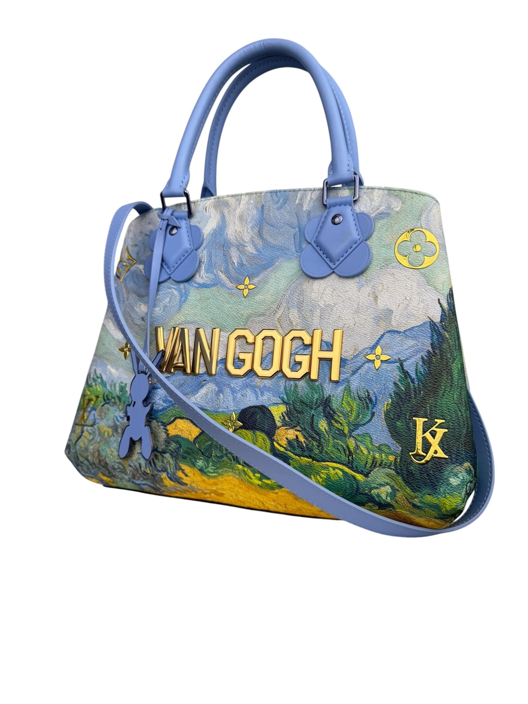LOUIS VUITTON VAN GOGH MASTERS MONTAIGNE MM HANDBAG
