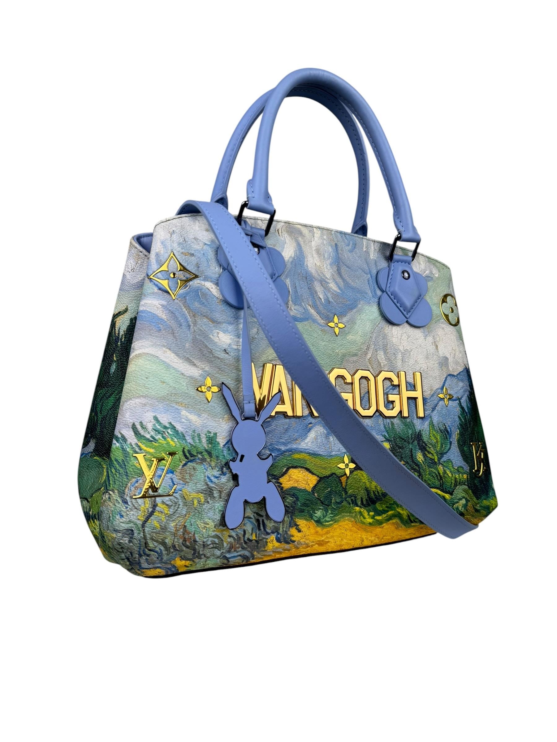 LOUIS VUITTON VAN GOGH MASTERS MONTAIGNE MM HANDBAG