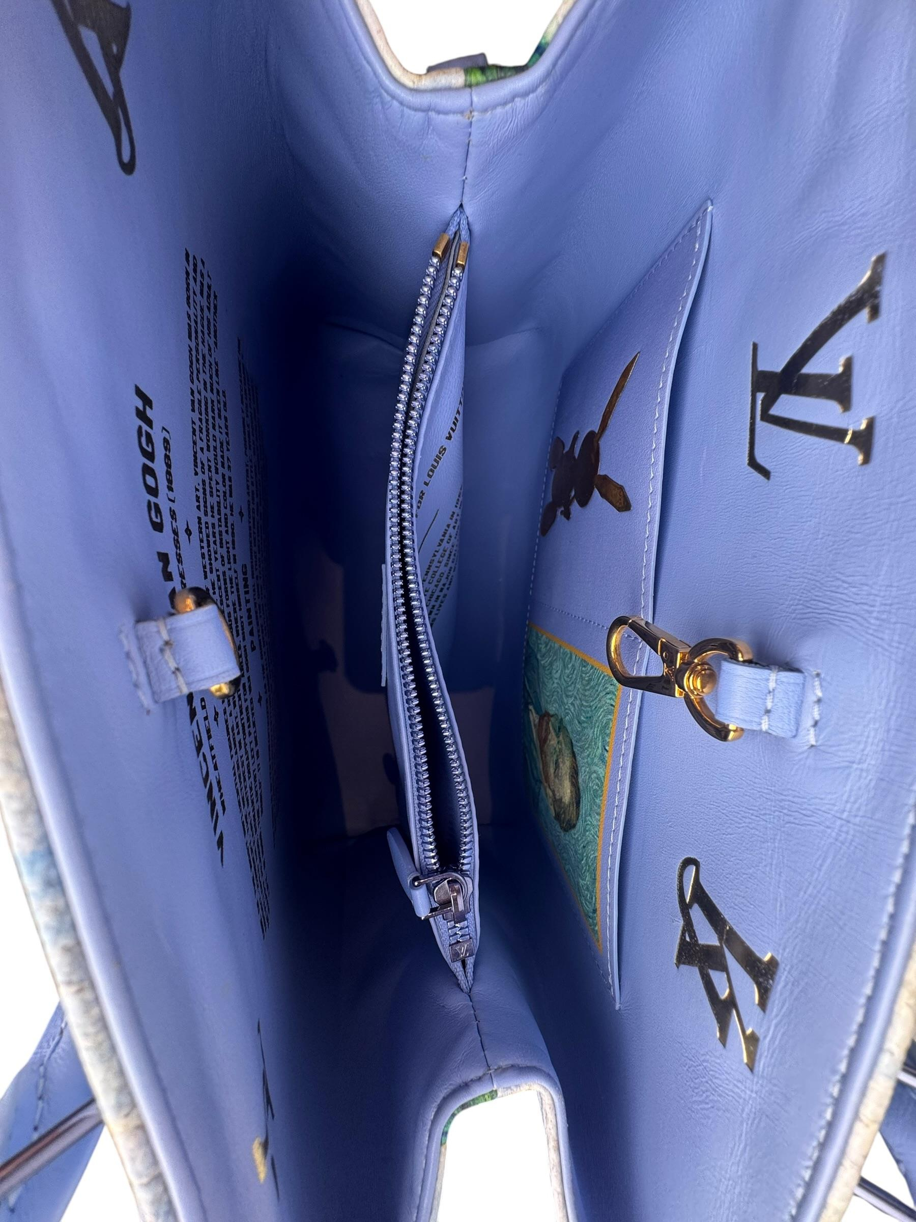 LOUIS VUITTON VAN GOGH MASTERS MONTAIGNE MM HANDBAG