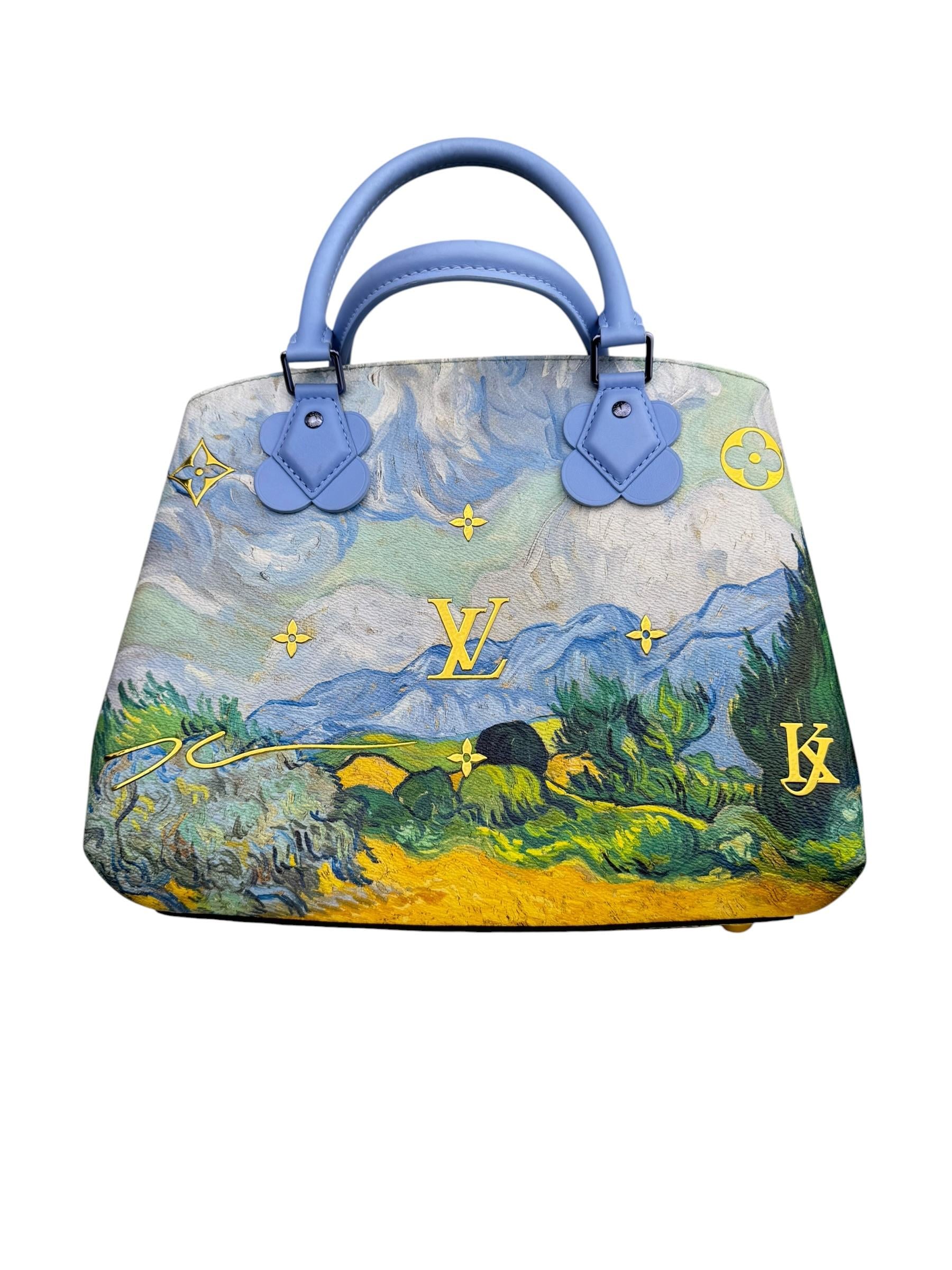 LOUIS VUITTON VAN GOGH MASTERS MONTAIGNE MM HANDBAG