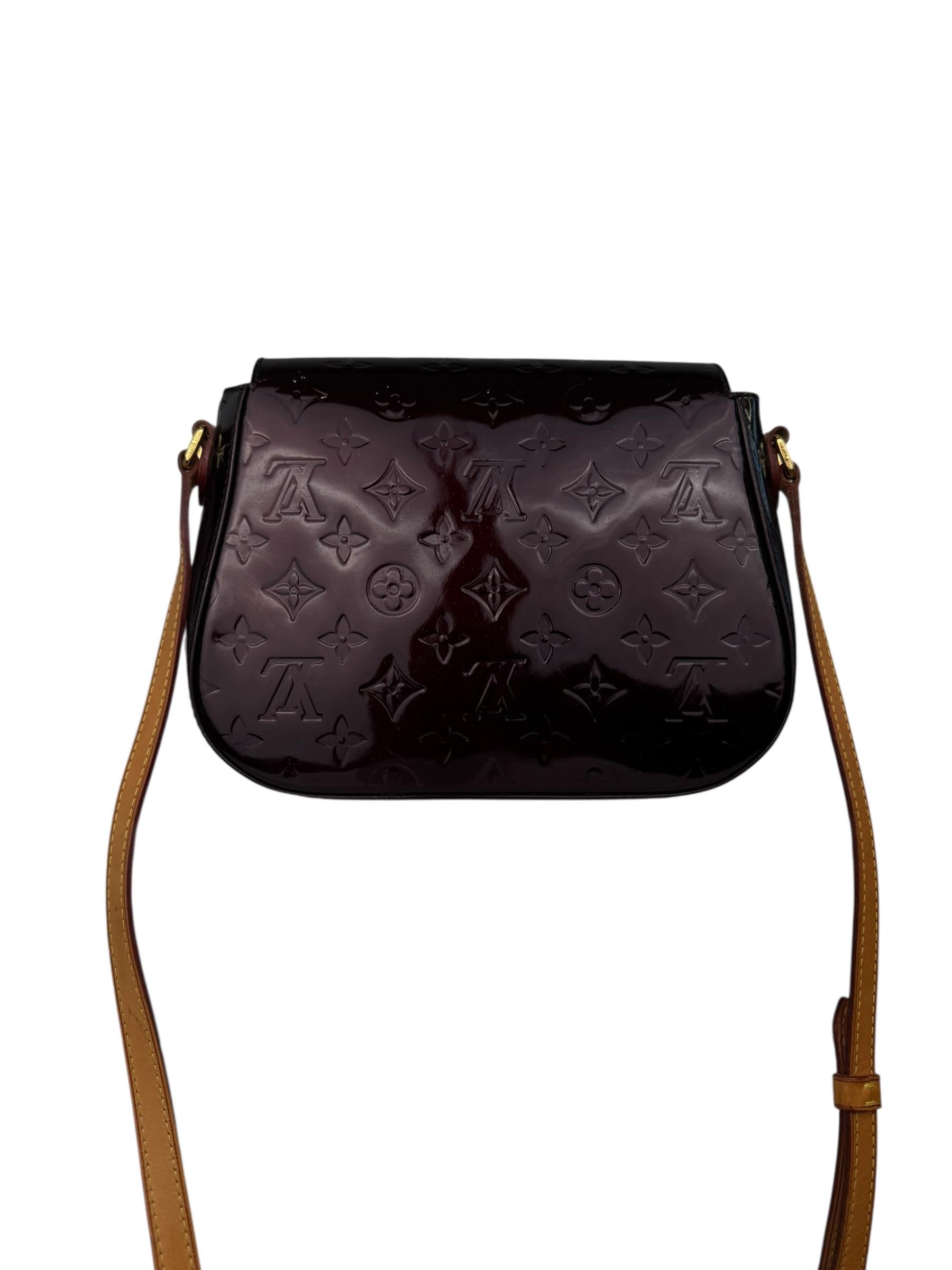 LOUIS VUITTON VERNIS AMARANTE MONOGRAM BELLFLOWER BAG (REZERVEDİR.)