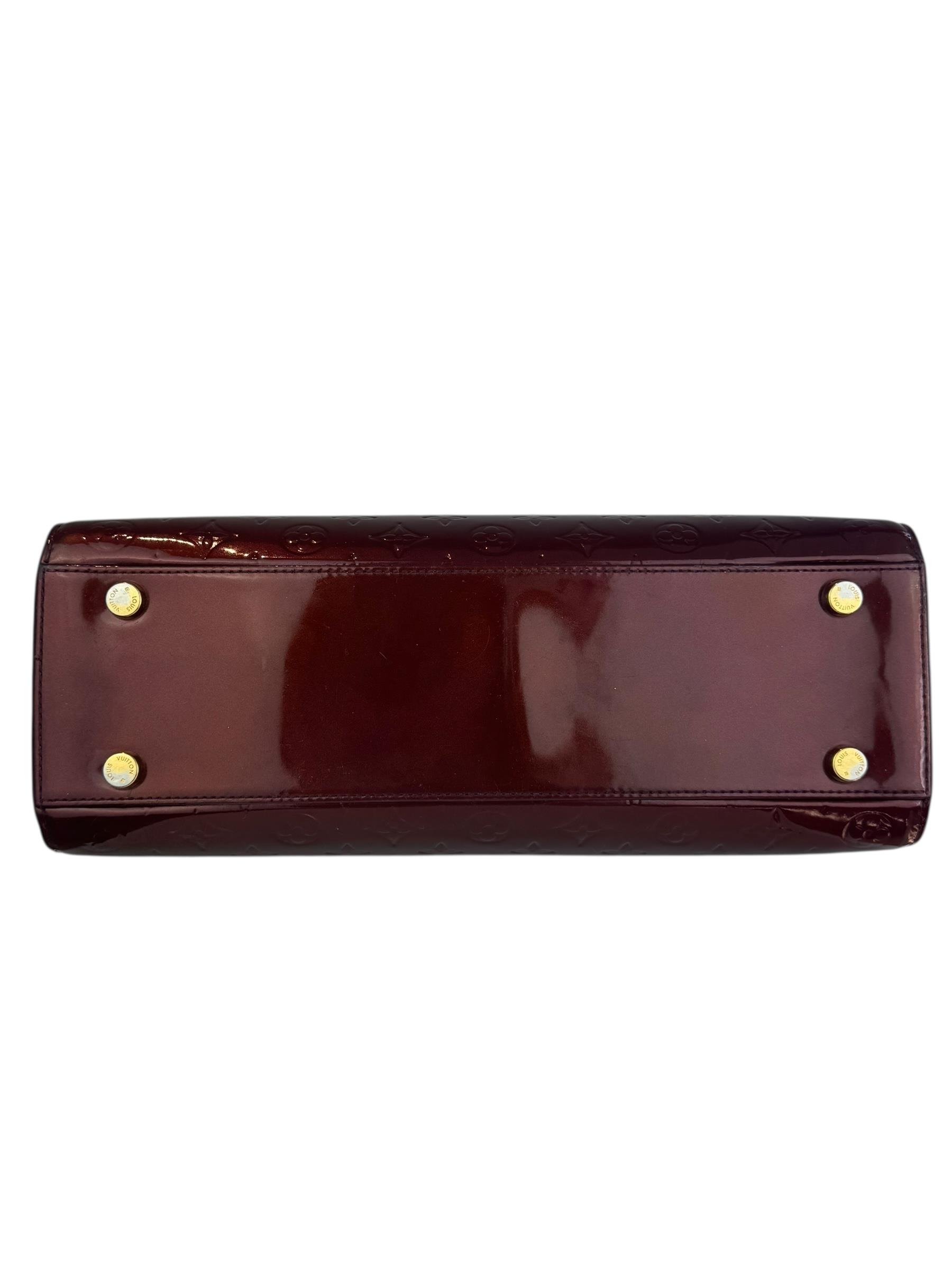 LOUIS VUITTON VERNIS BREA GM TOTE BAG