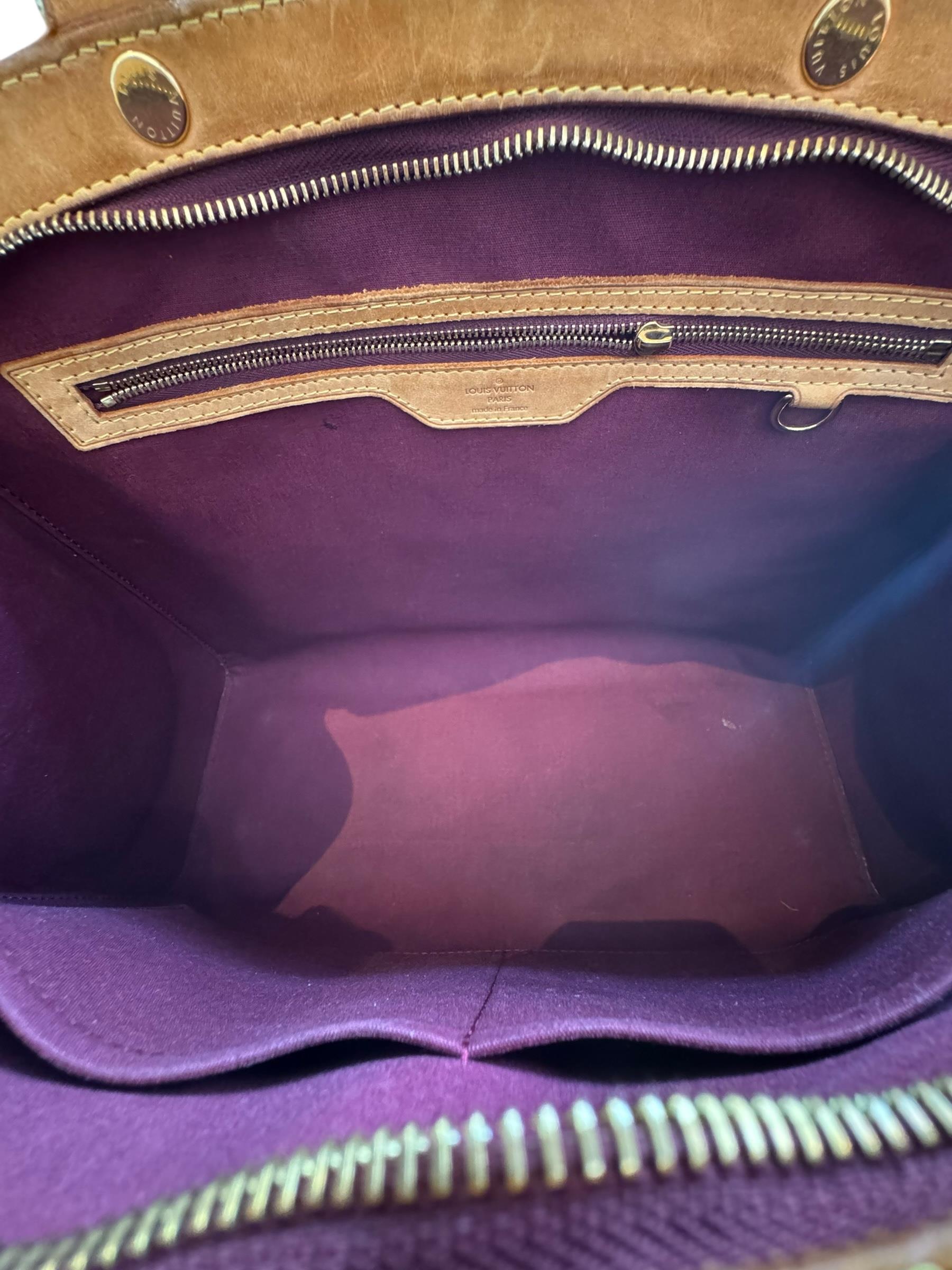 LOUIS VUITTON VERNIS BREA GM TOTE BAG
