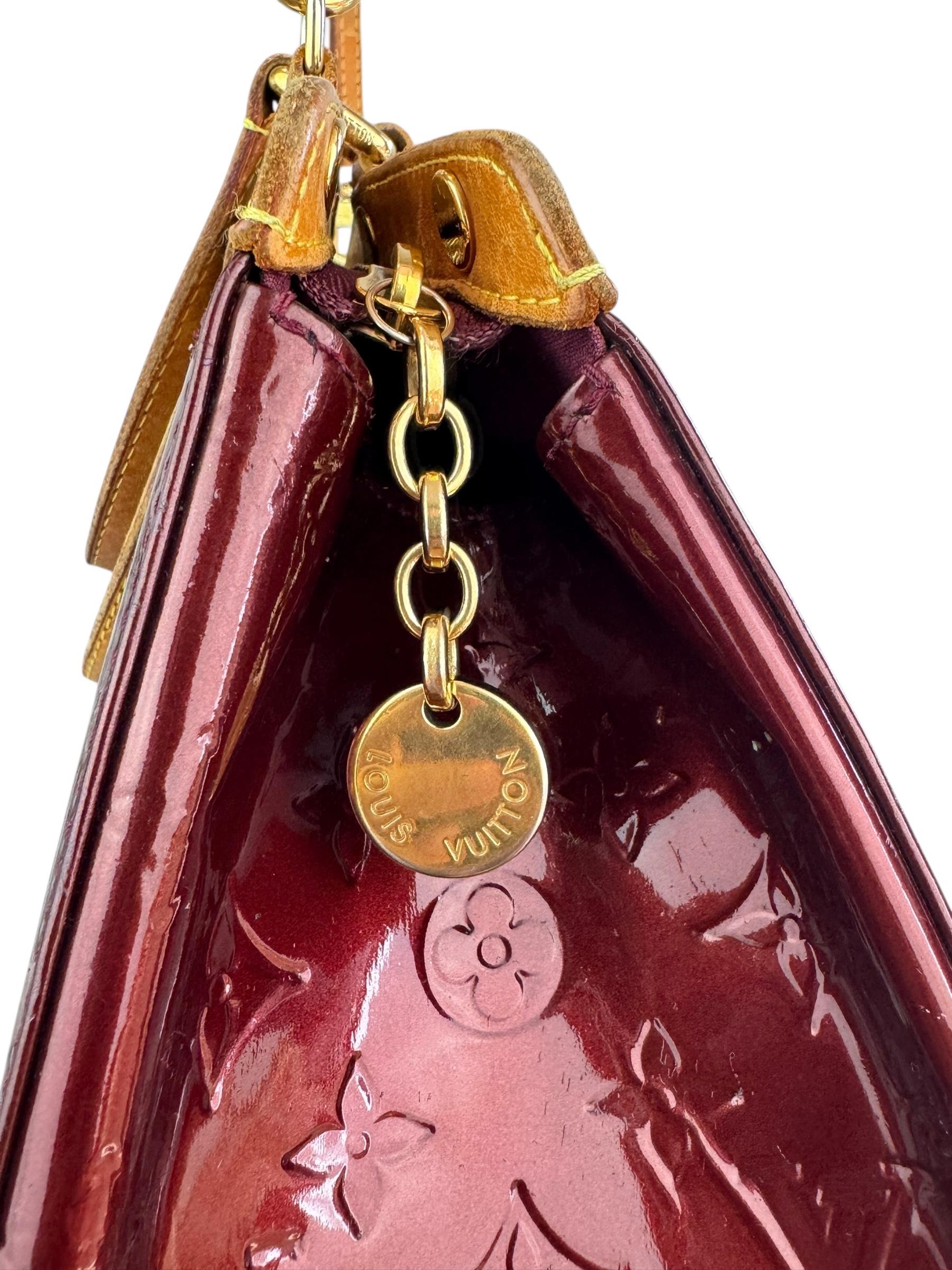 LOUIS VUITTON VERNIS BREA GM TOTE BAG