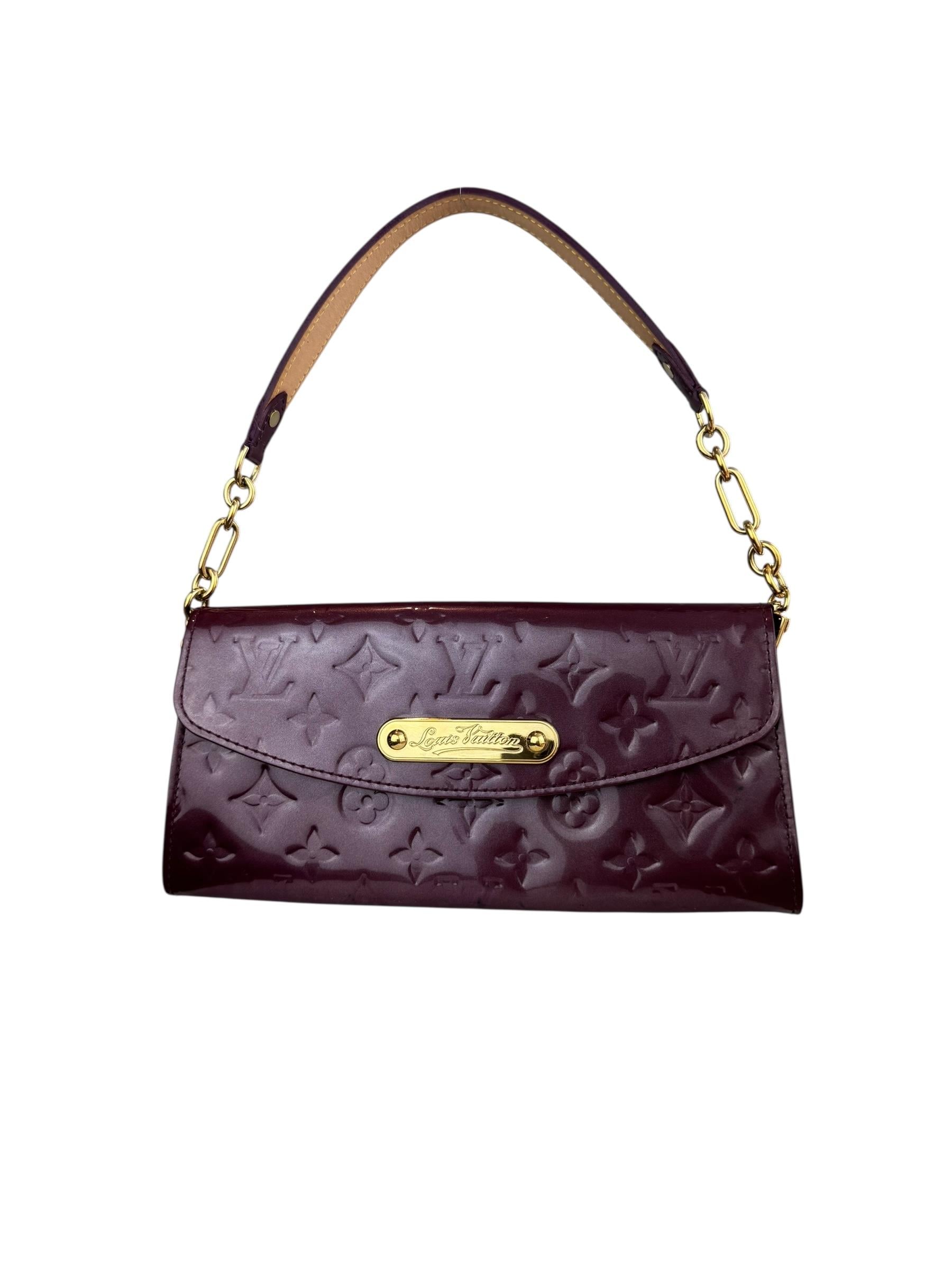 LOUIS VUITTON VERNIS SUNSET BOULE VARD HANDBAG