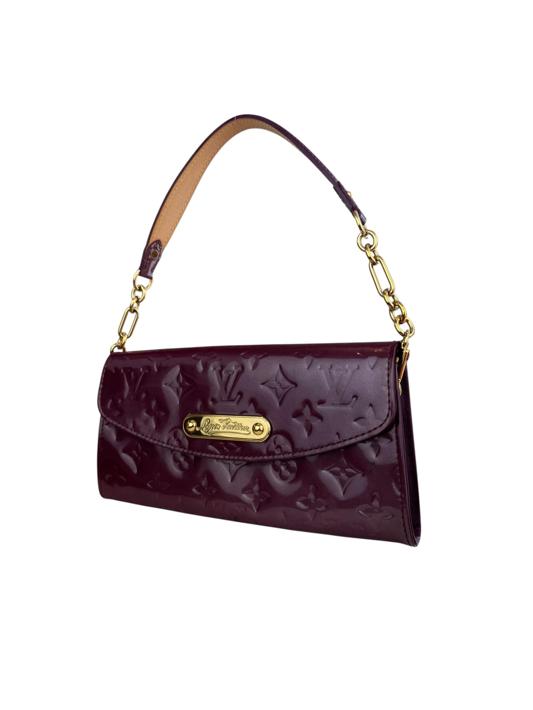 LOUIS VUITTON VERNIS SUNSET BOULE VARD HANDBAG