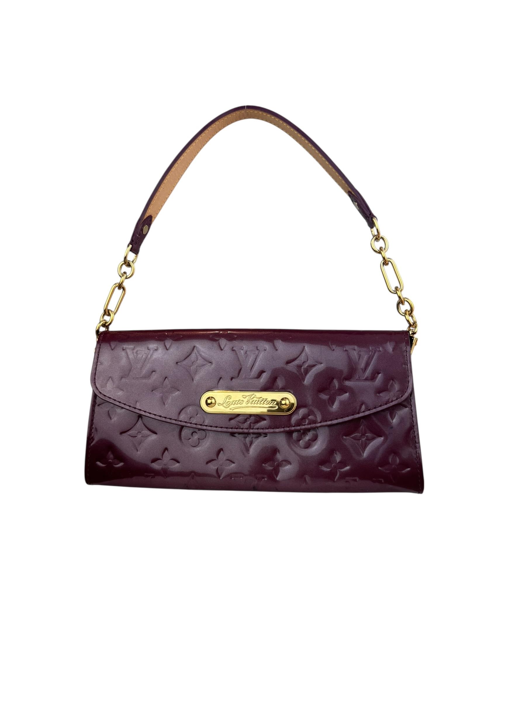 LOUIS VUITTON VERNIS SUNSET BOULE VARD HANDBAG