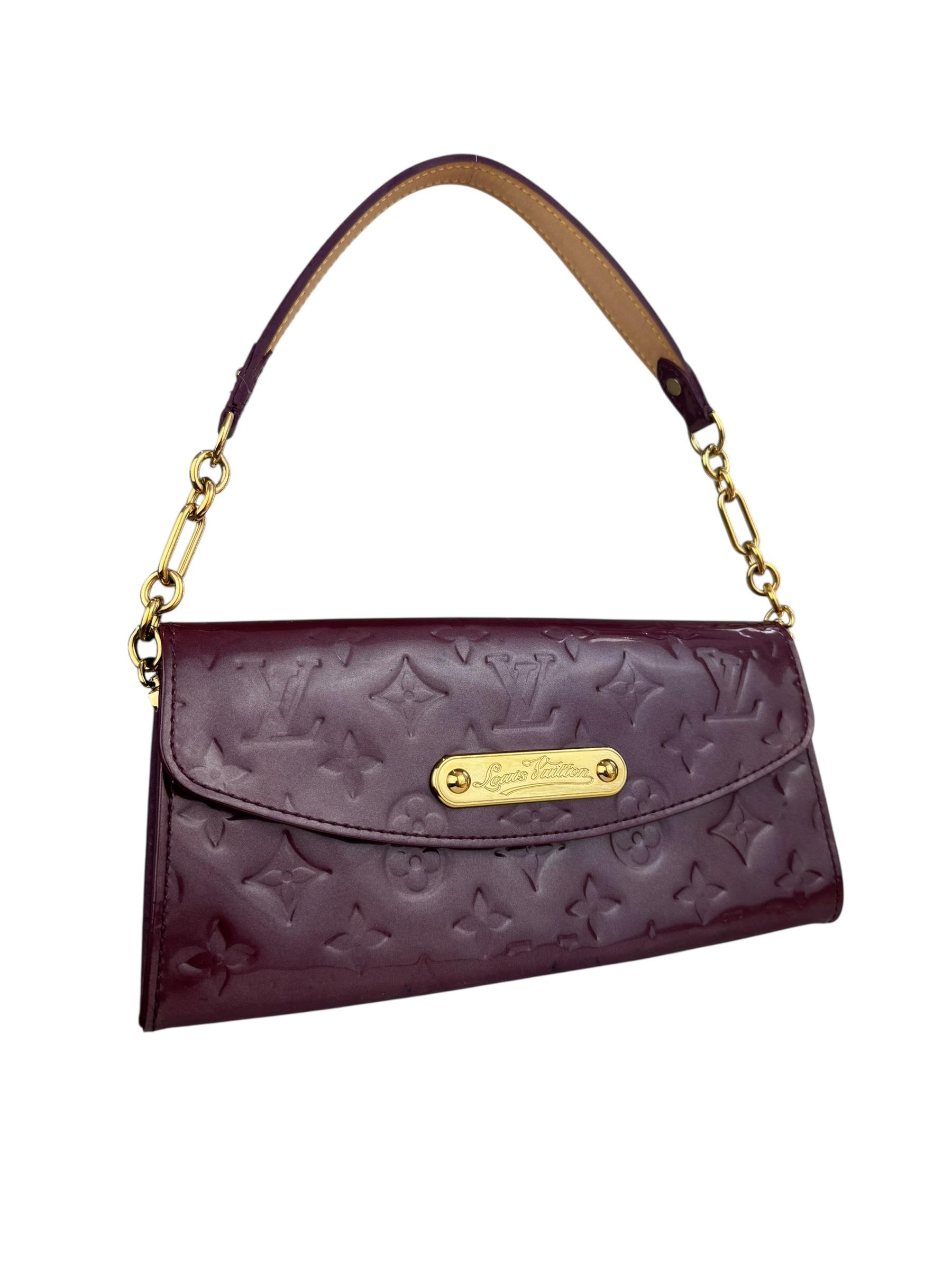 LOUIS VUITTON VERNIS SUNSET BOULE VARD HANDBAG