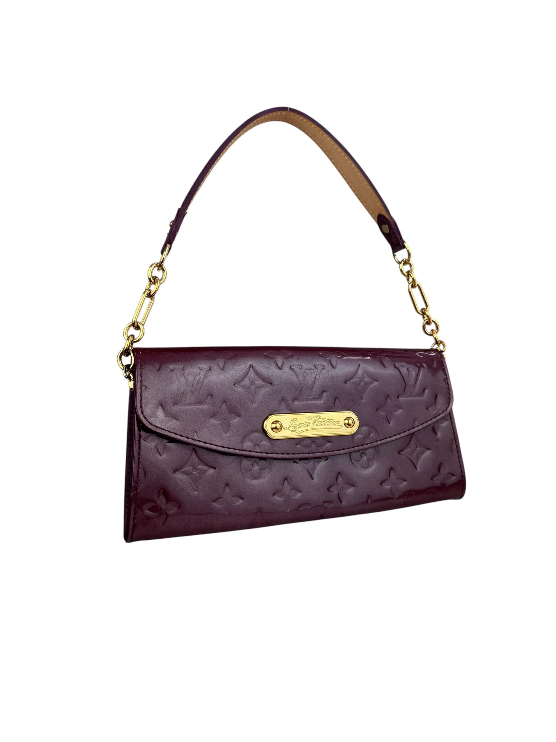 LOUIS VUITTON VERNIS SUNSET BOULE VARD HANDBAG