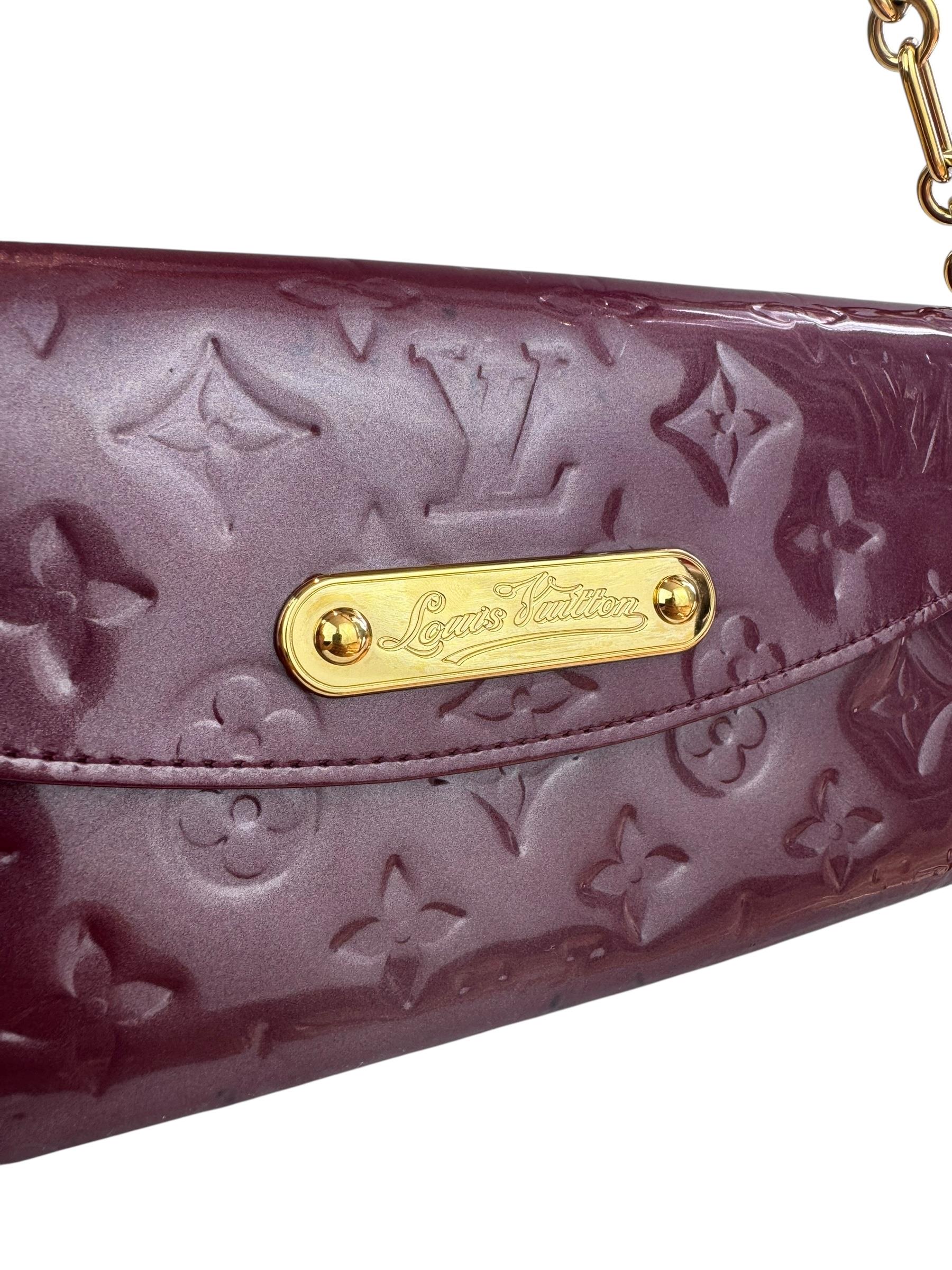 LOUIS VUITTON VERNIS SUNSET BOULE VARD HANDBAG
