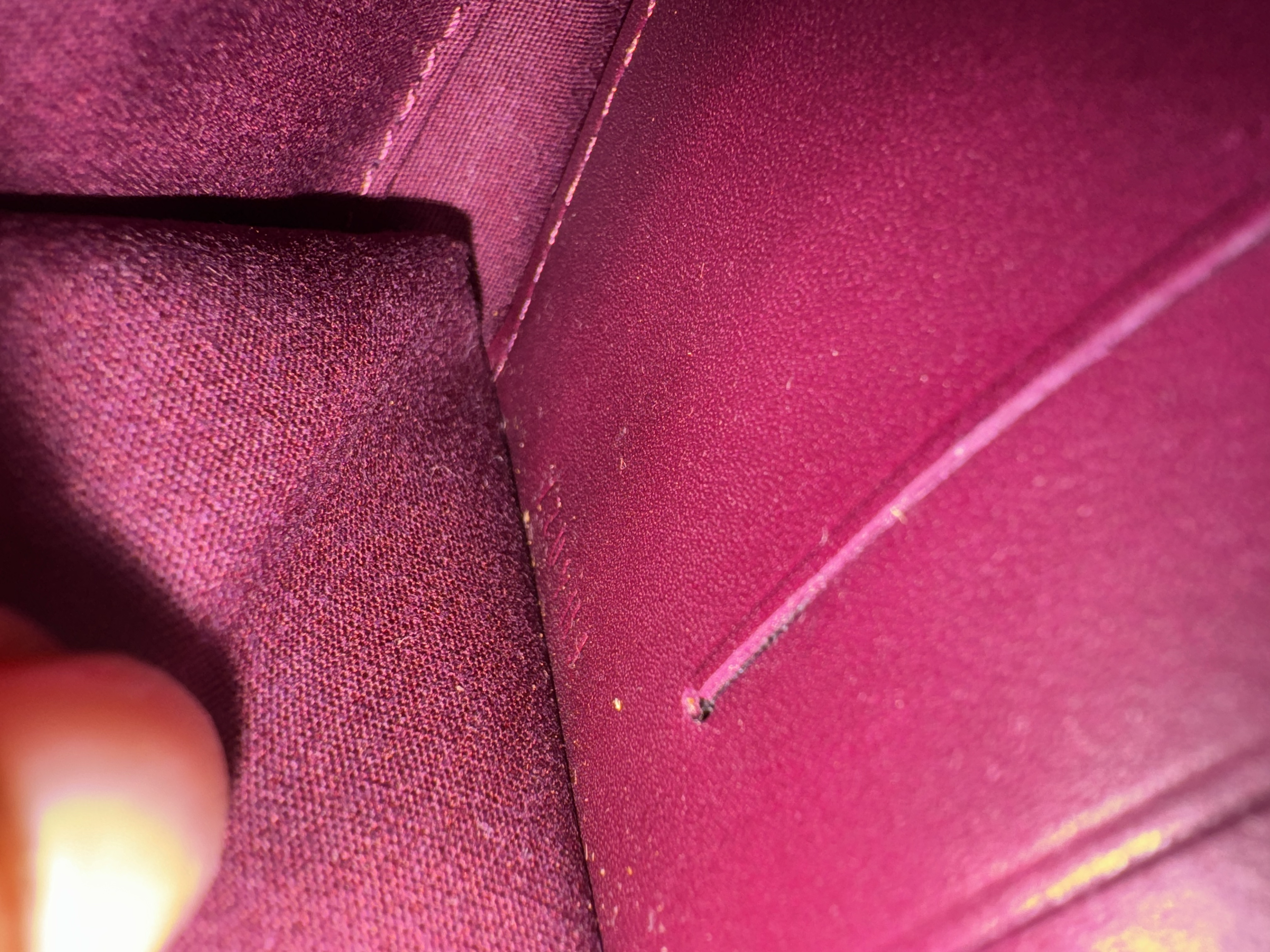 LOUIS VUITTON VERNIS SUNSET BOULE VARD HANDBAG