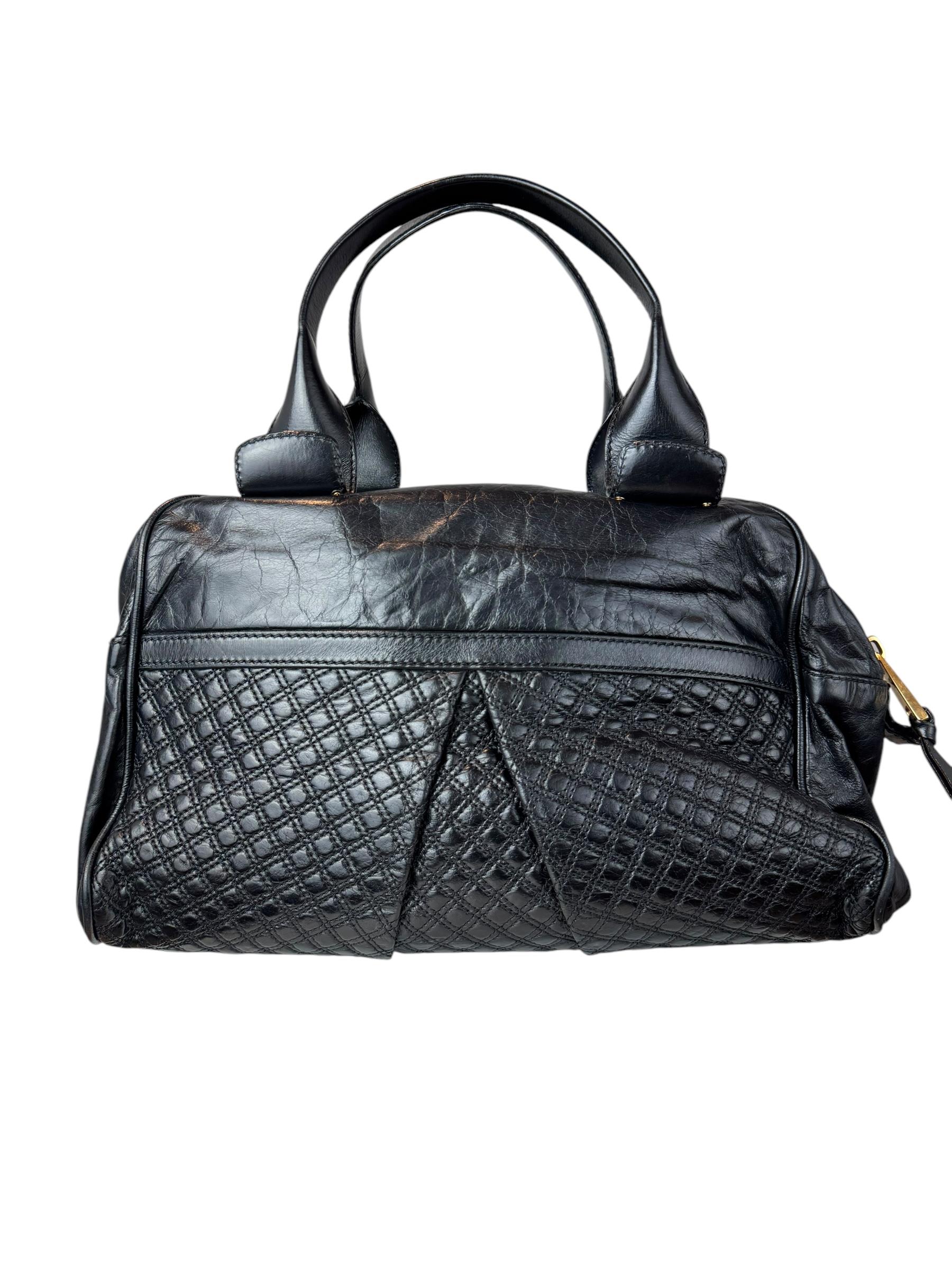 MARC JACOBS BLACK TOTE BAG