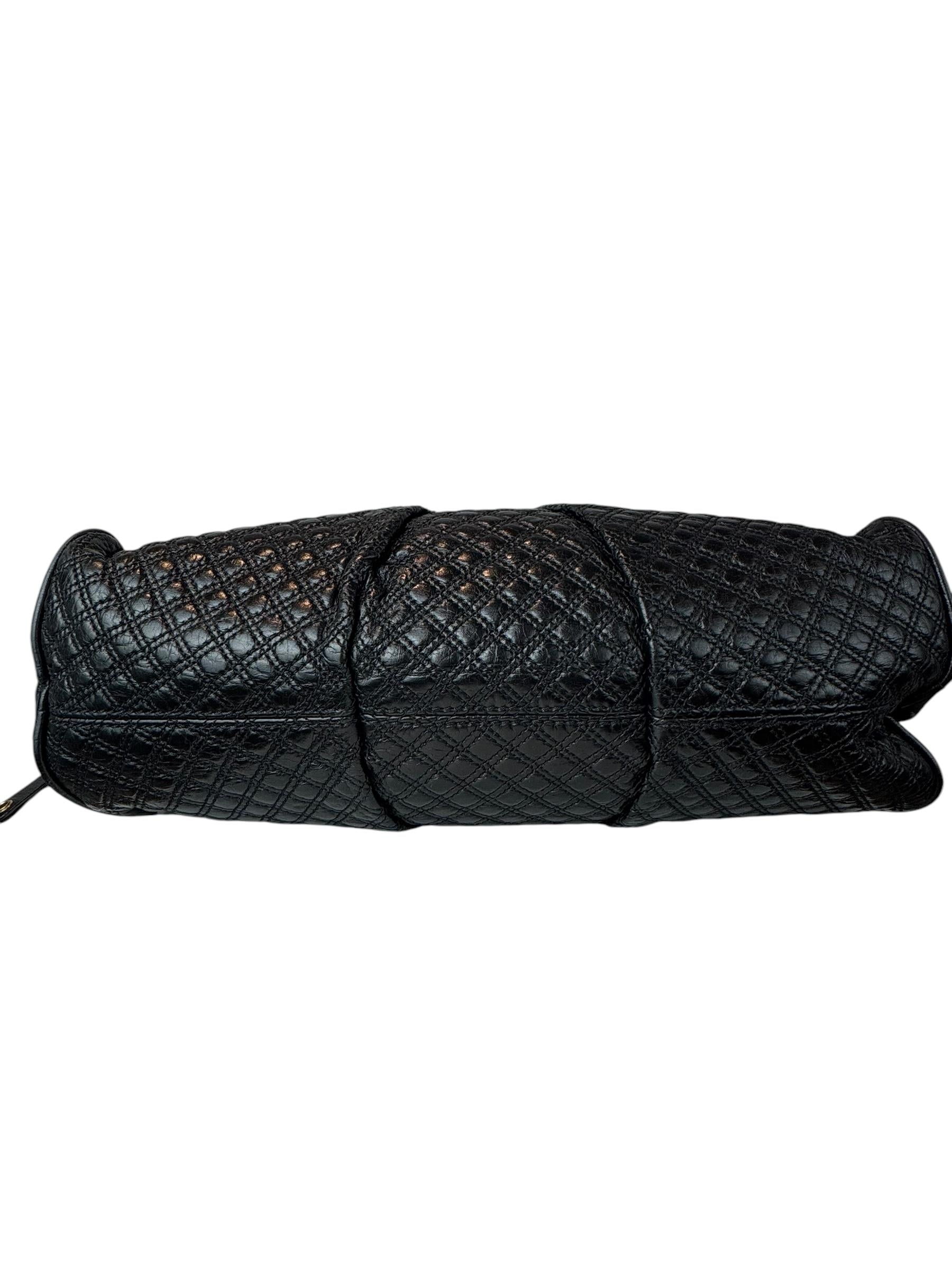 MARC JACOBS BLACK TOTE BAG