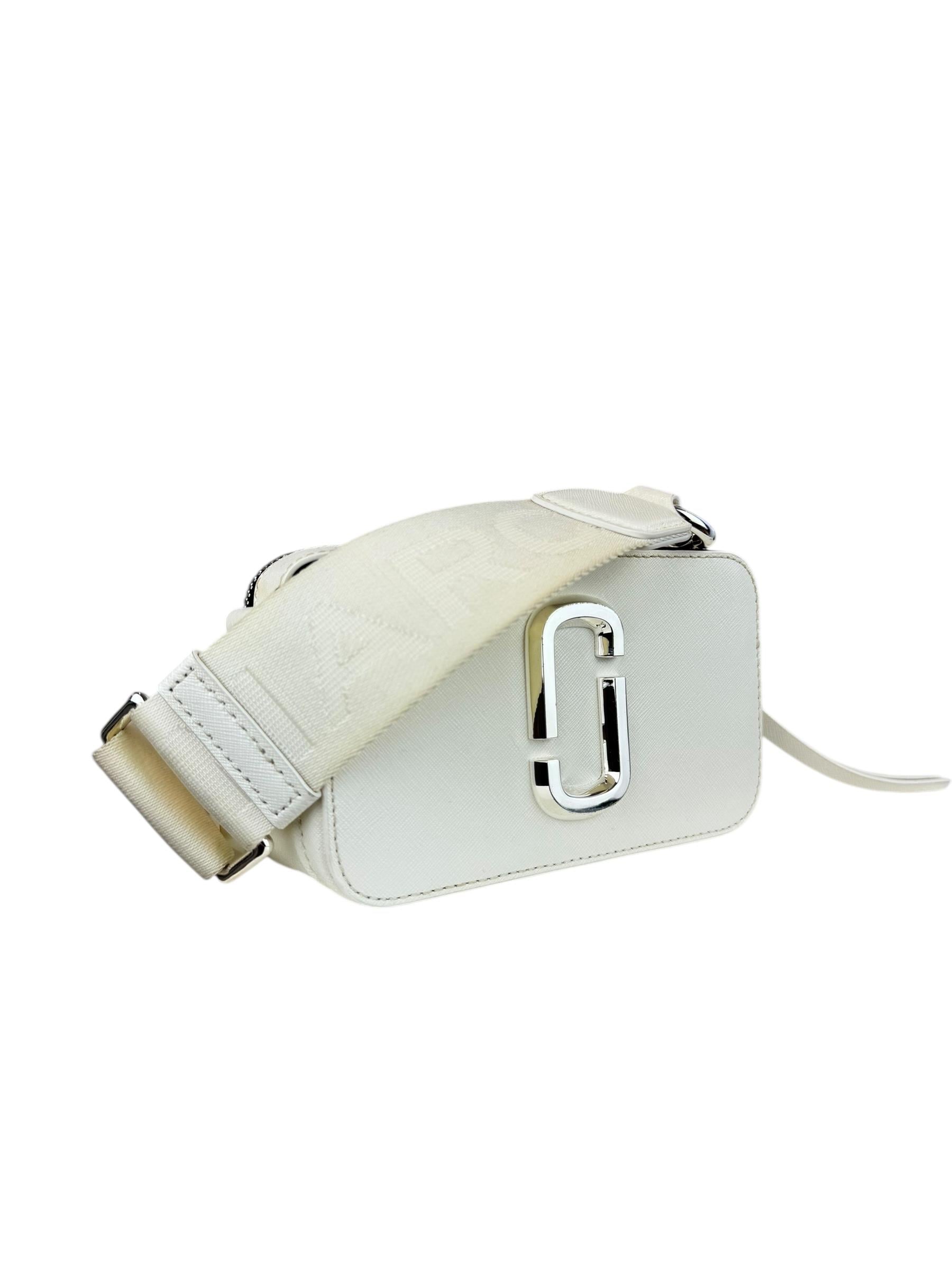 MARC JACOBS EHITE SNAPSHOT BAG