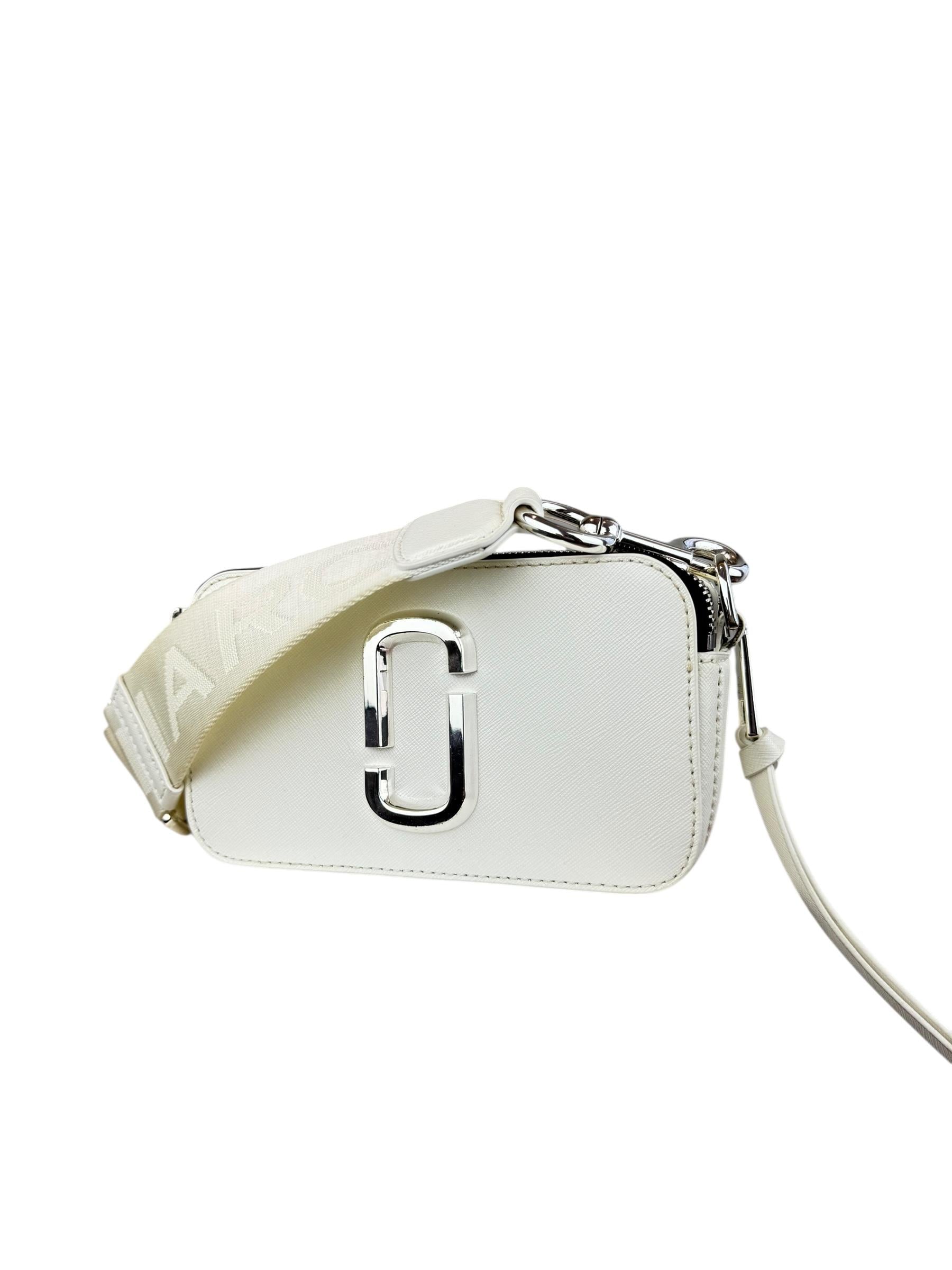 MARC JACOBS EHITE SNAPSHOT BAG