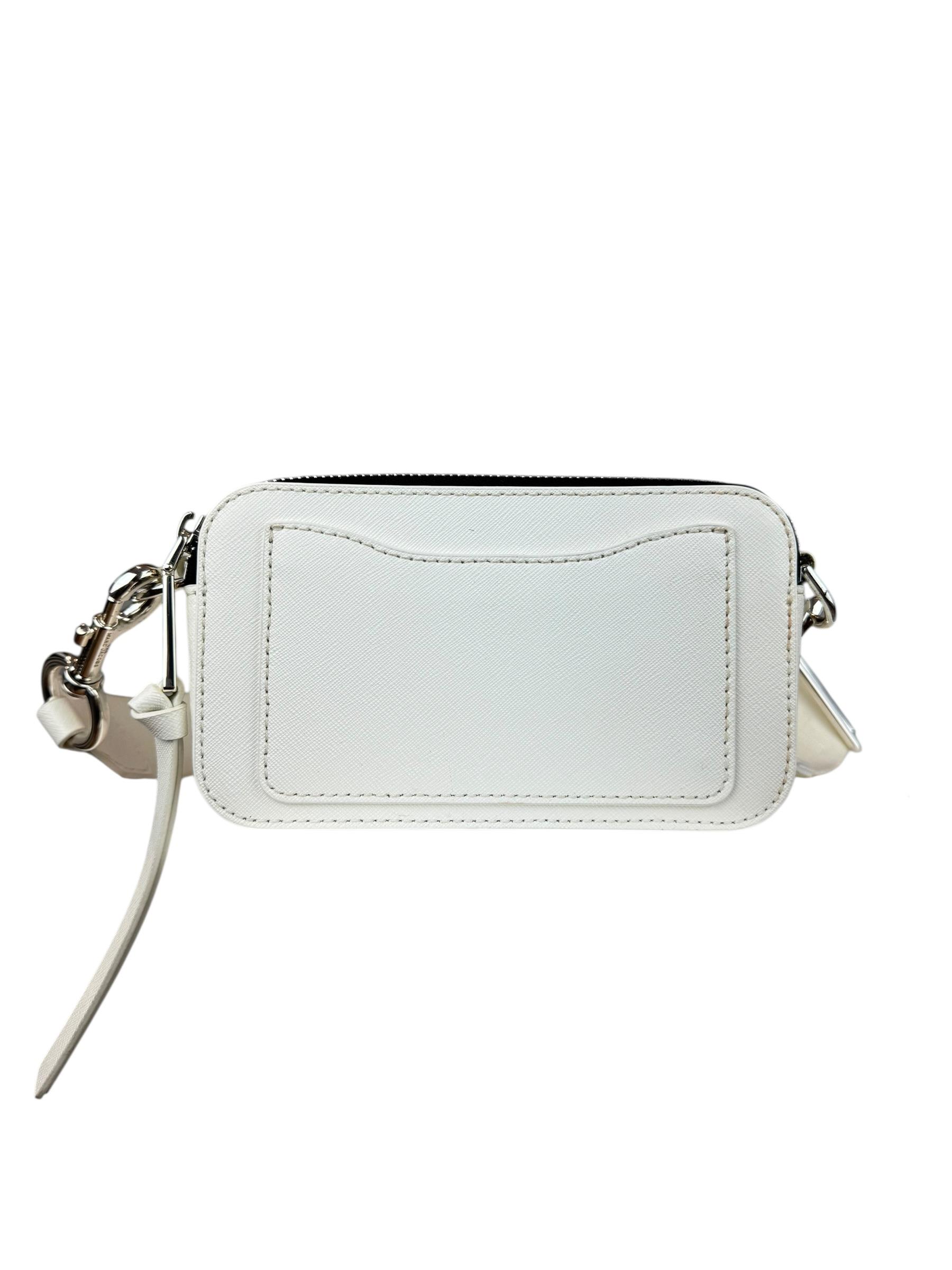 MARC JACOBS EHITE SNAPSHOT BAG