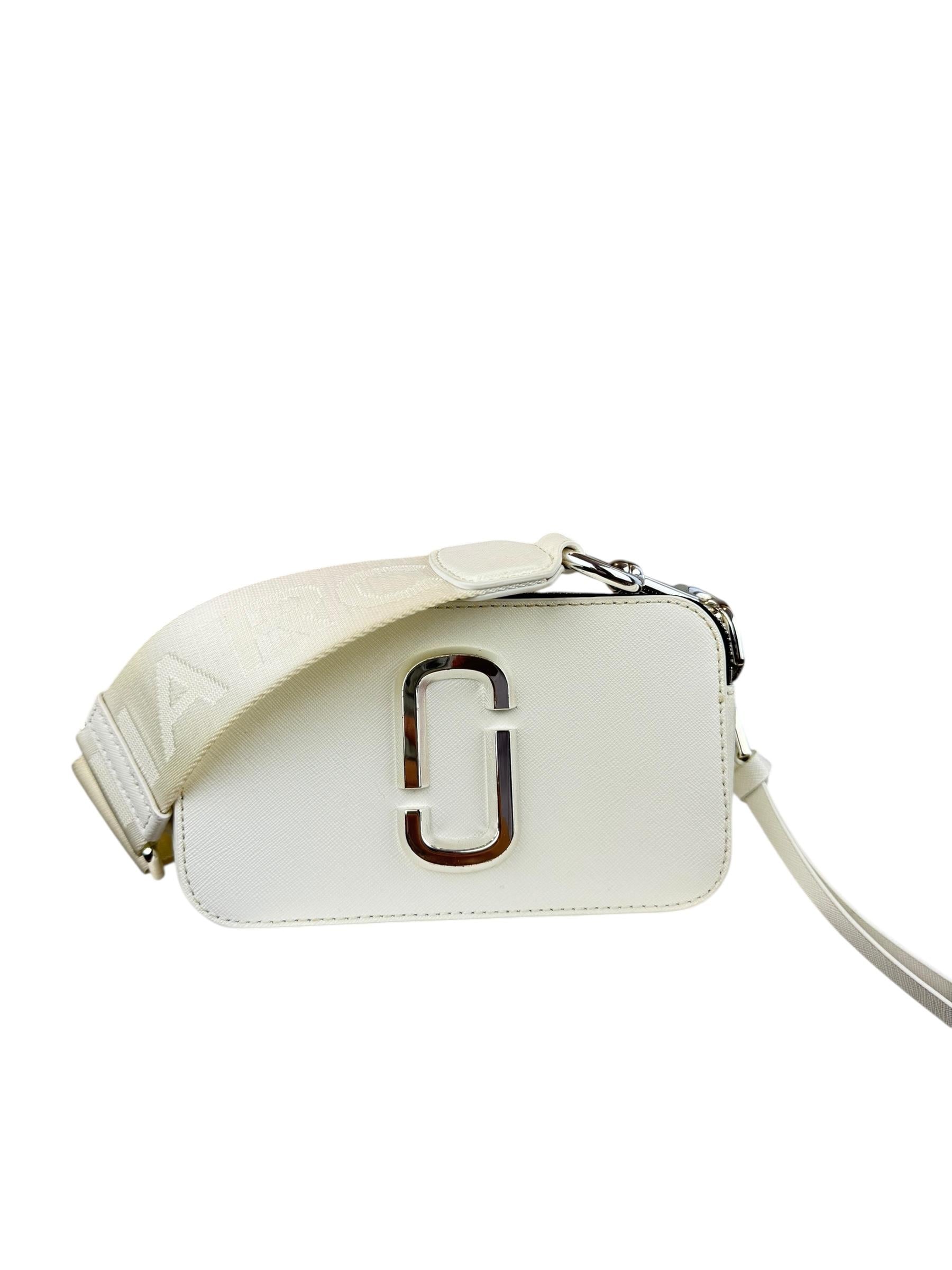 MARC JACOBS EHITE SNAPSHOT BAG