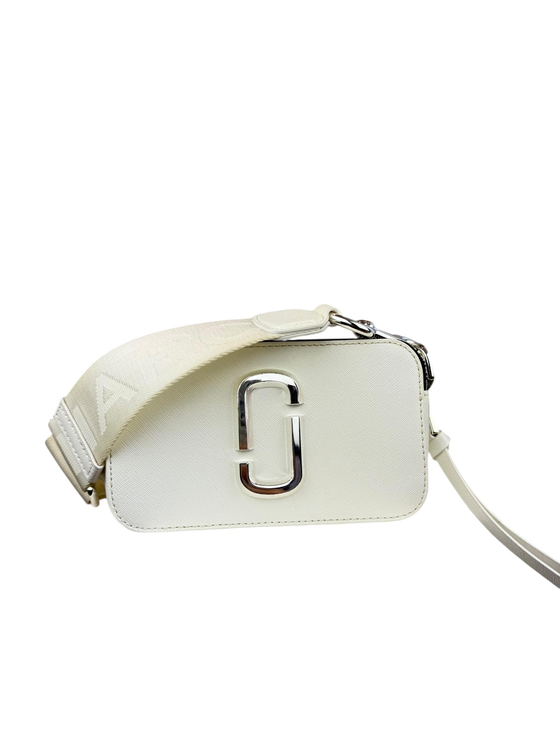 MARC JACOBS EHITE SNAPSHOT BAG