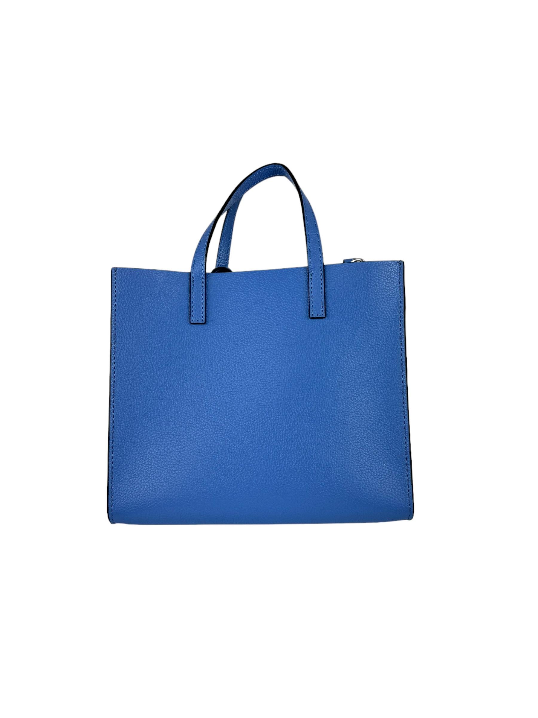 MARC JACOBS MINI GRIND COATED LEATHER BAG