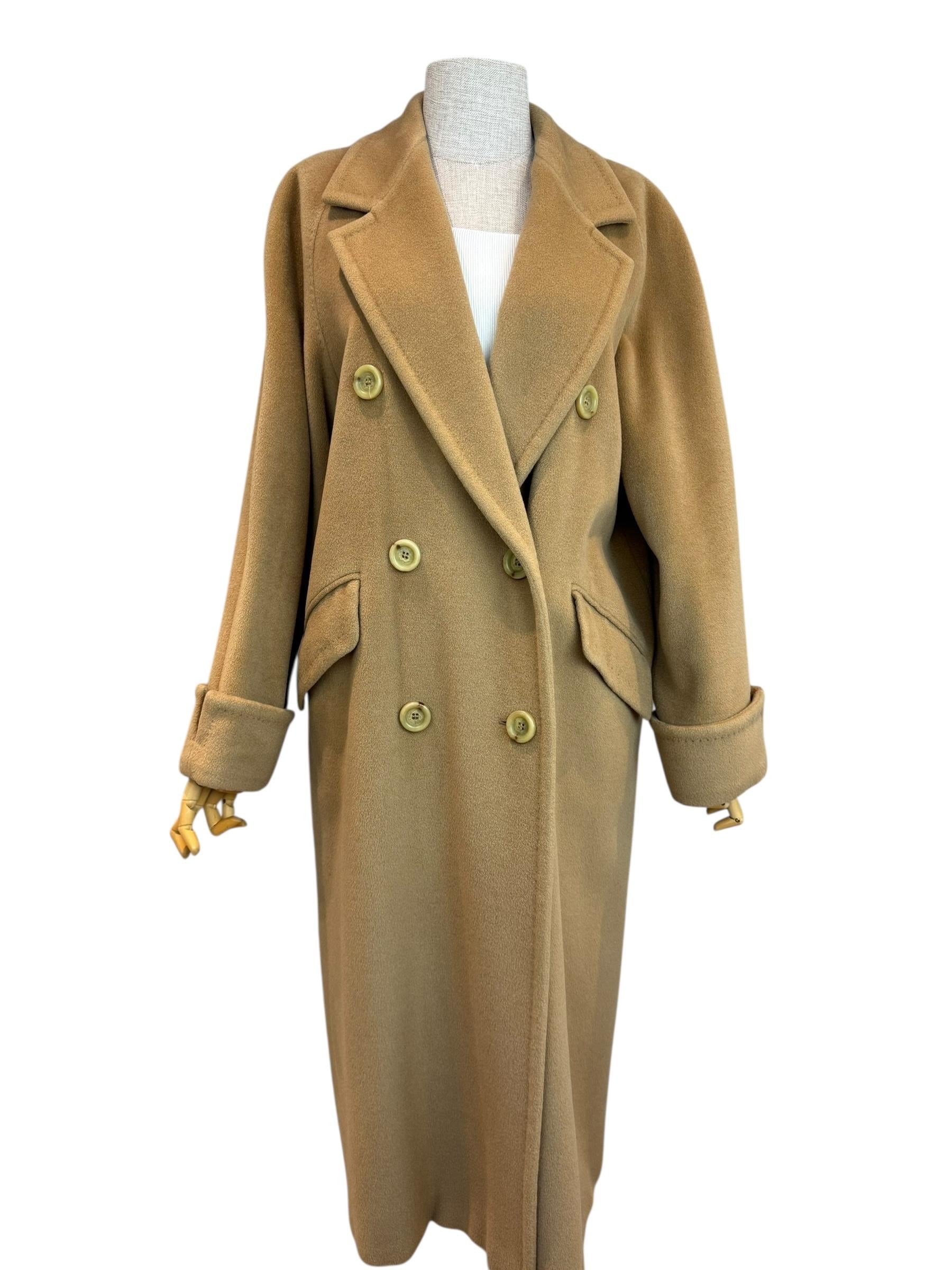 MAXMARA BEIGE WOOL COAT
