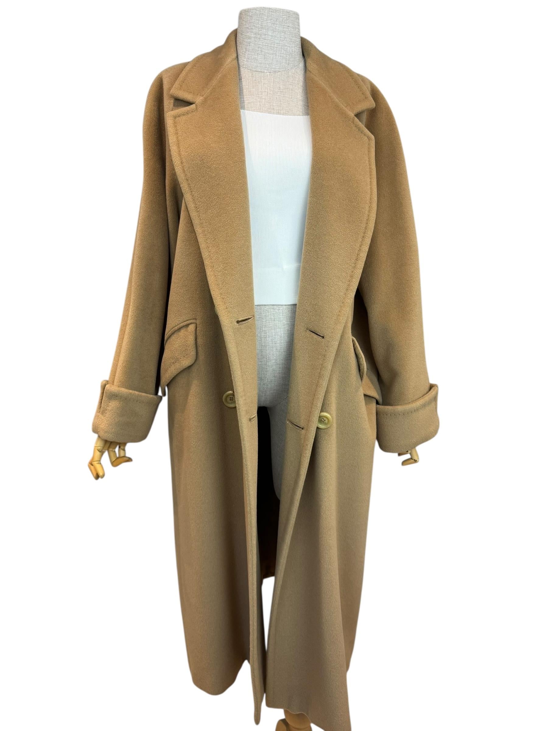 MAXMARA BEIGE WOOL COAT