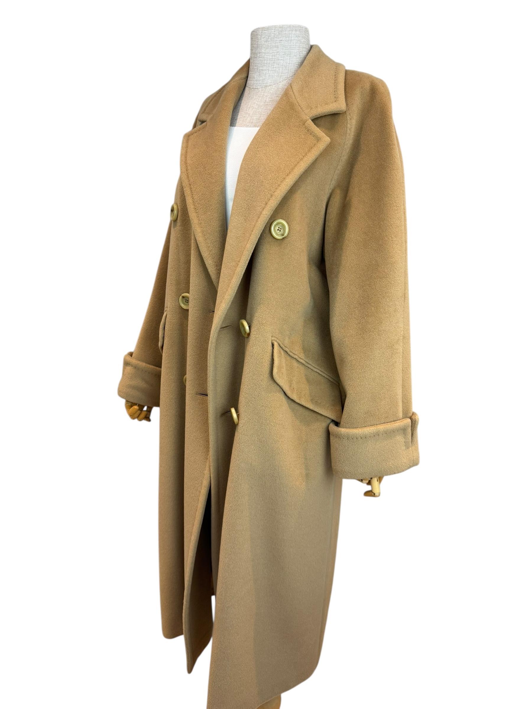 MAXMARA BEIGE WOOL COAT
