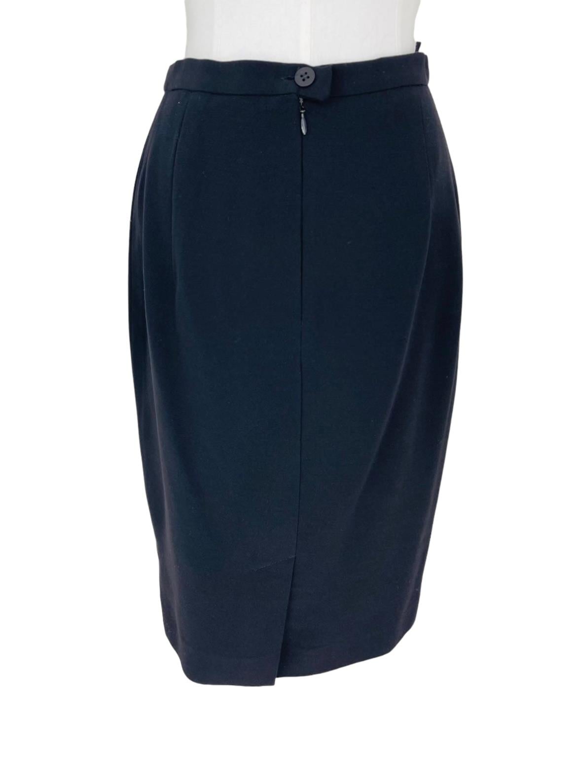 MAXMARA BLACK SKIRT