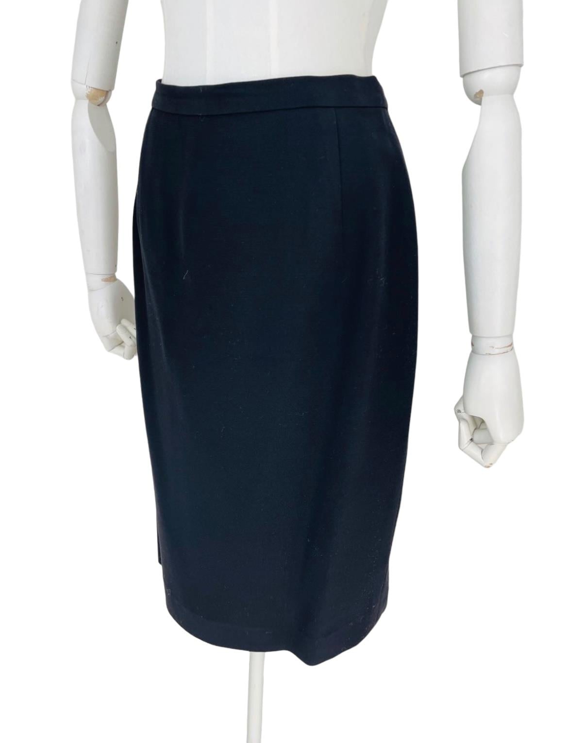 MAXMARA BLACK SKIRT