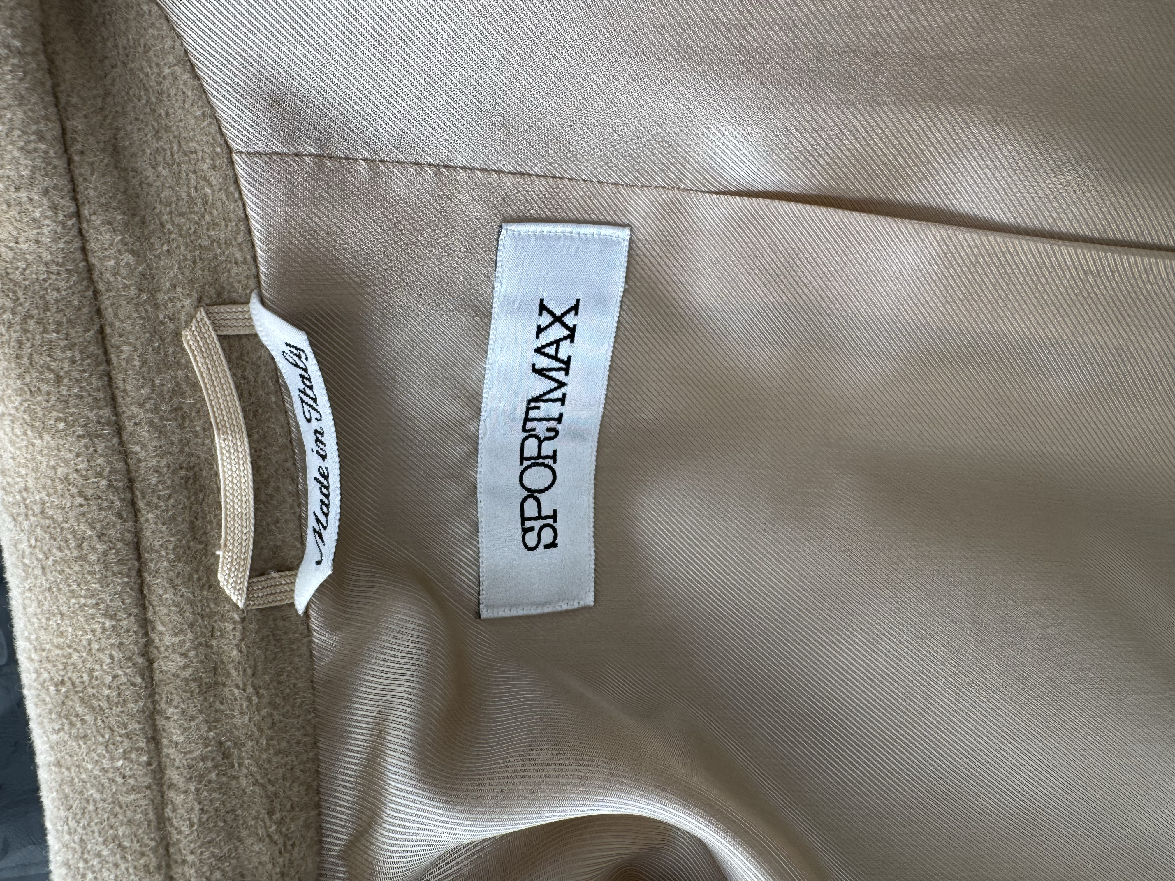MAXMARA SPORTMAX WOOL COAT