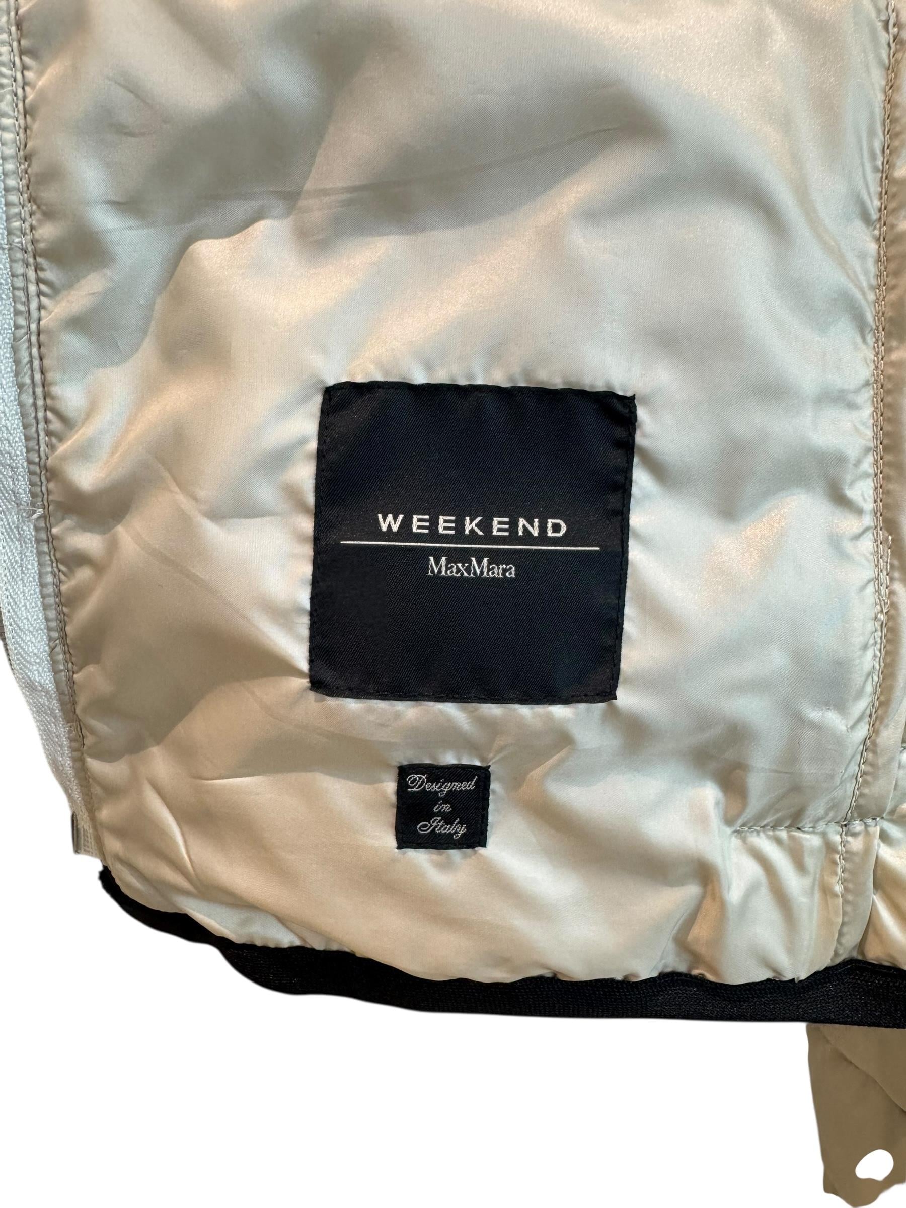 MAXMARA WEEKEND IVORY PUFFER