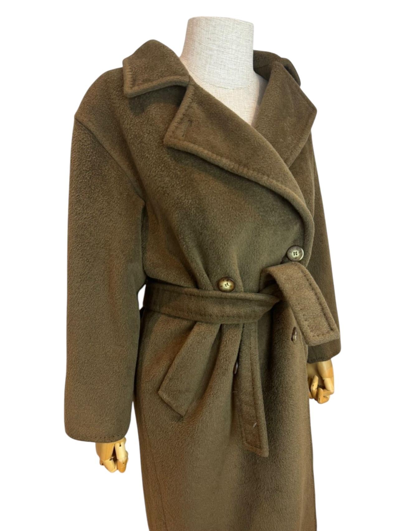 MAXMARA WOOL TEDDY COAT
