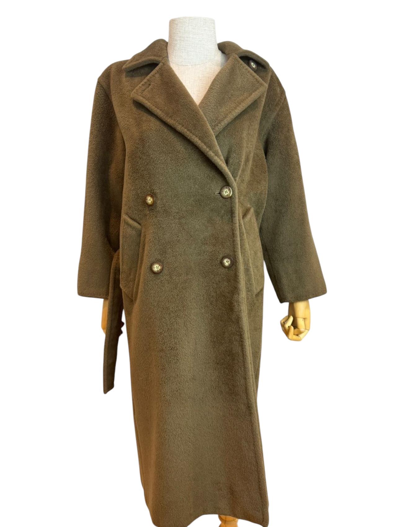 MAXMARA WOOL TEDDY COAT