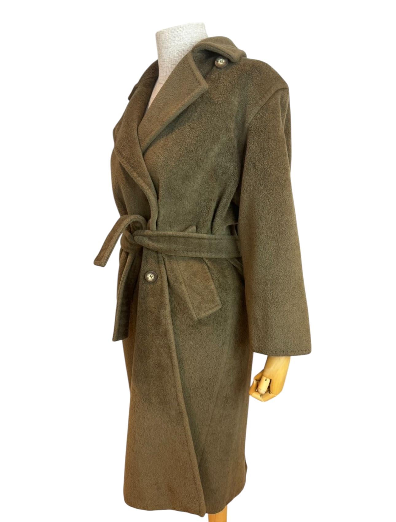 MAXMARA WOOL TEDDY COAT