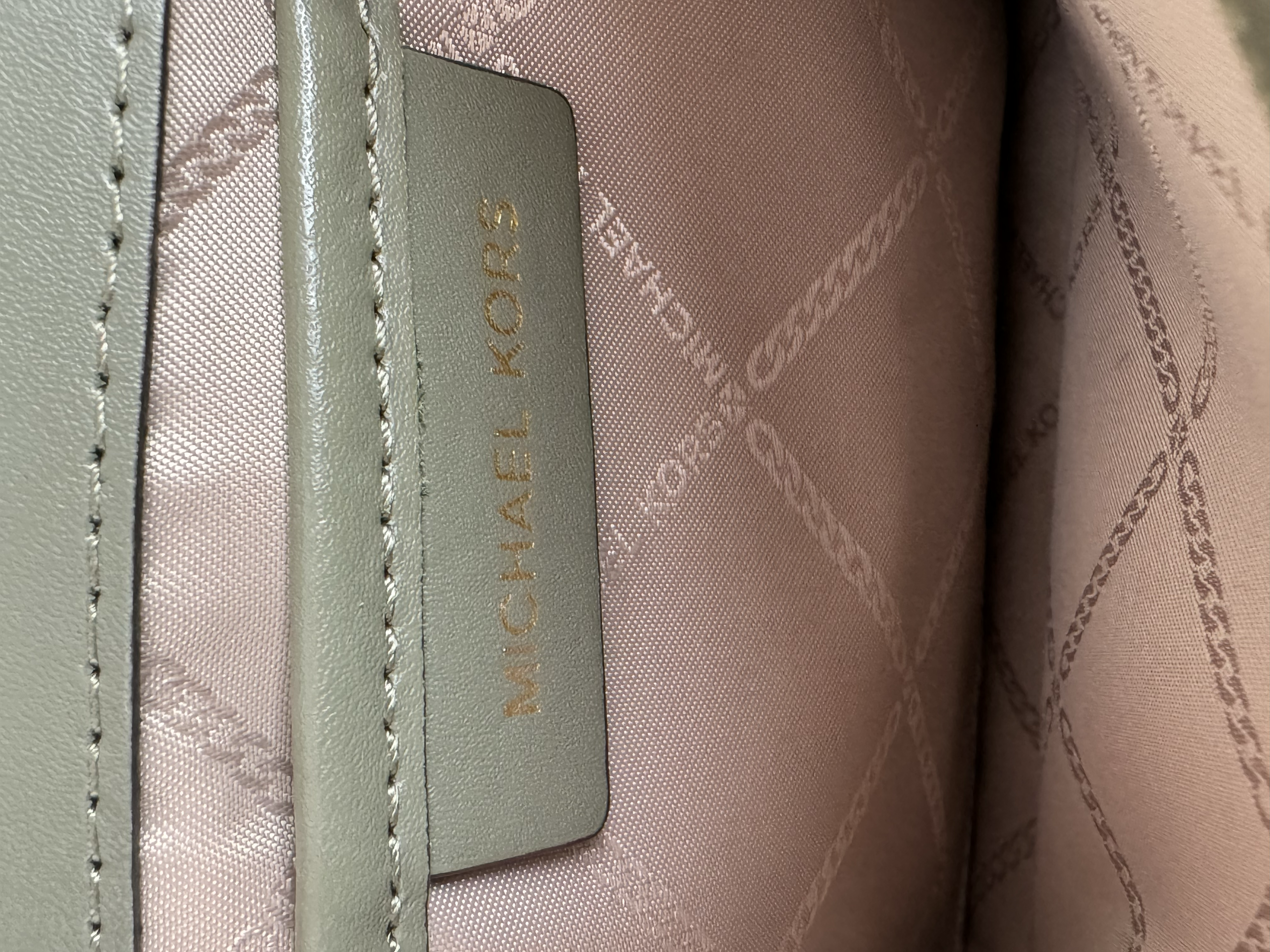 MICHAEL KORS ARMY GREEN CHAIN BAG