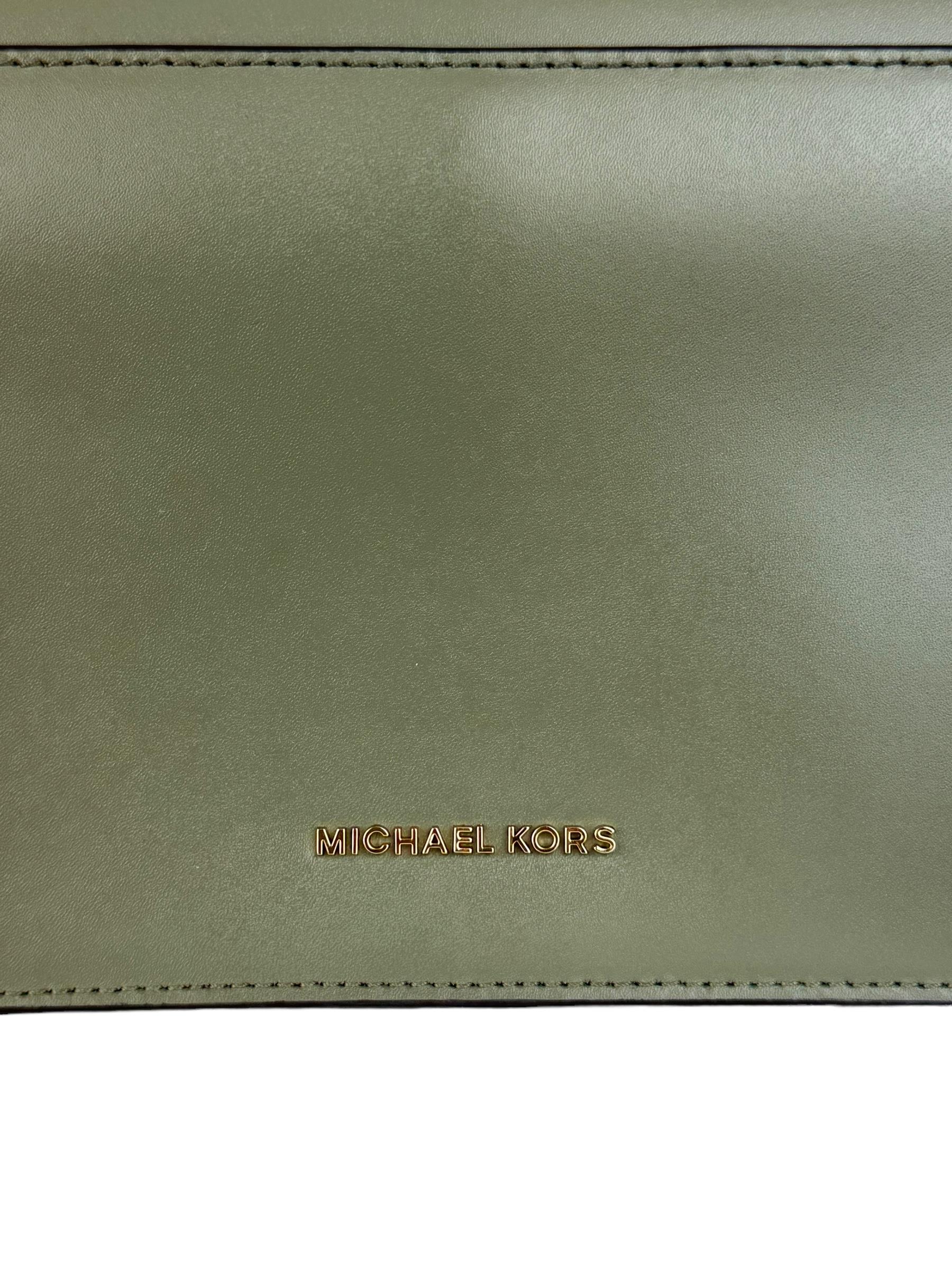 MICHAEL KORS ARMY GREEN CHAIN BAG