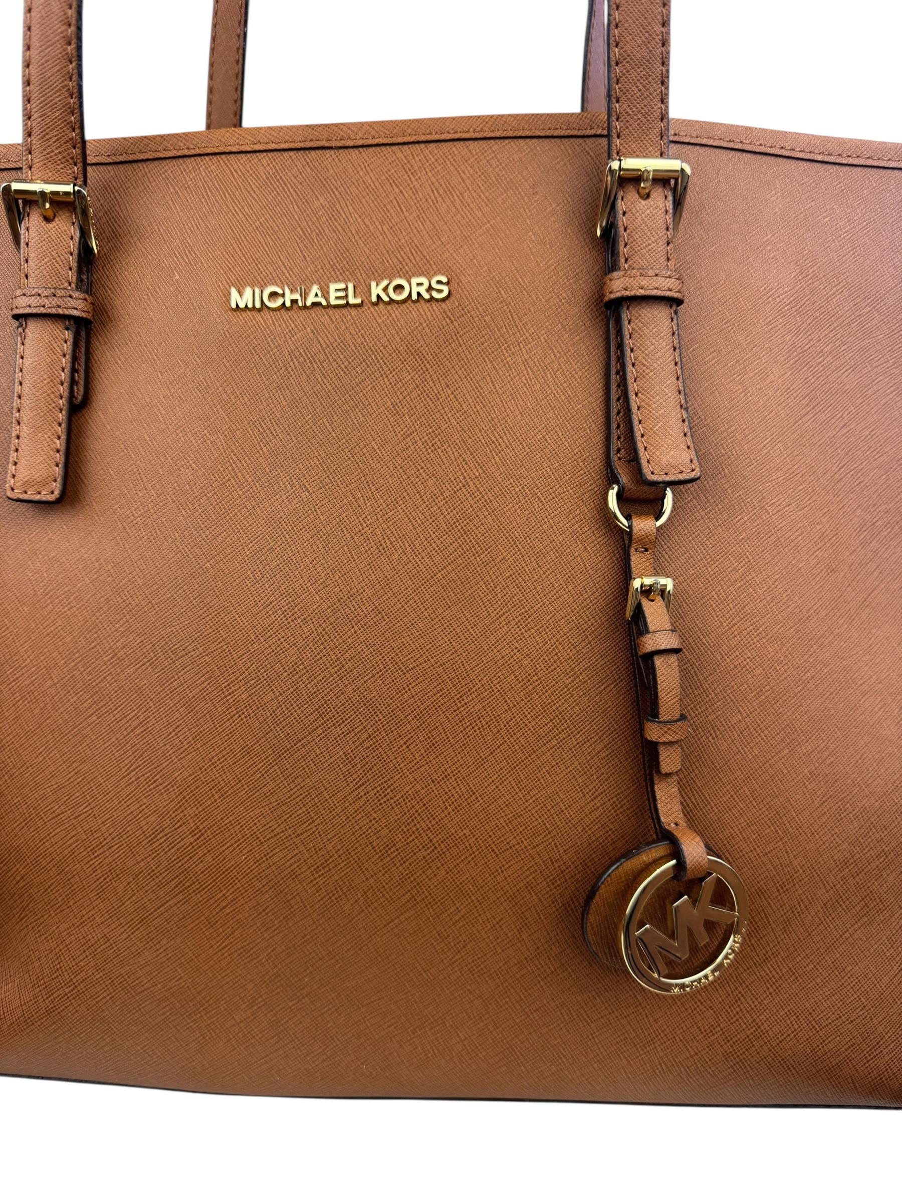 MICHAEL KORS BROWN TOTE BAG