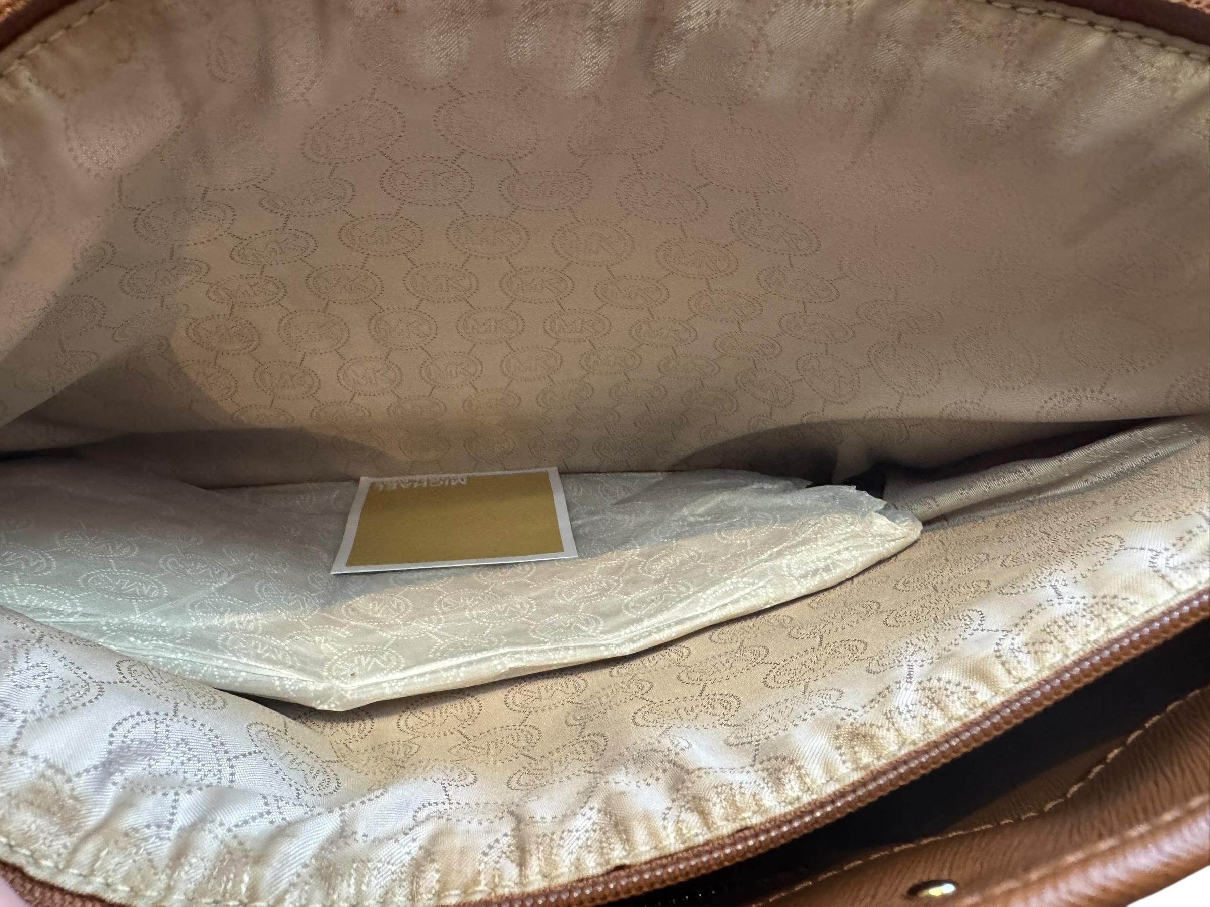 MICHAEL KORS BROWN TOTE BAG