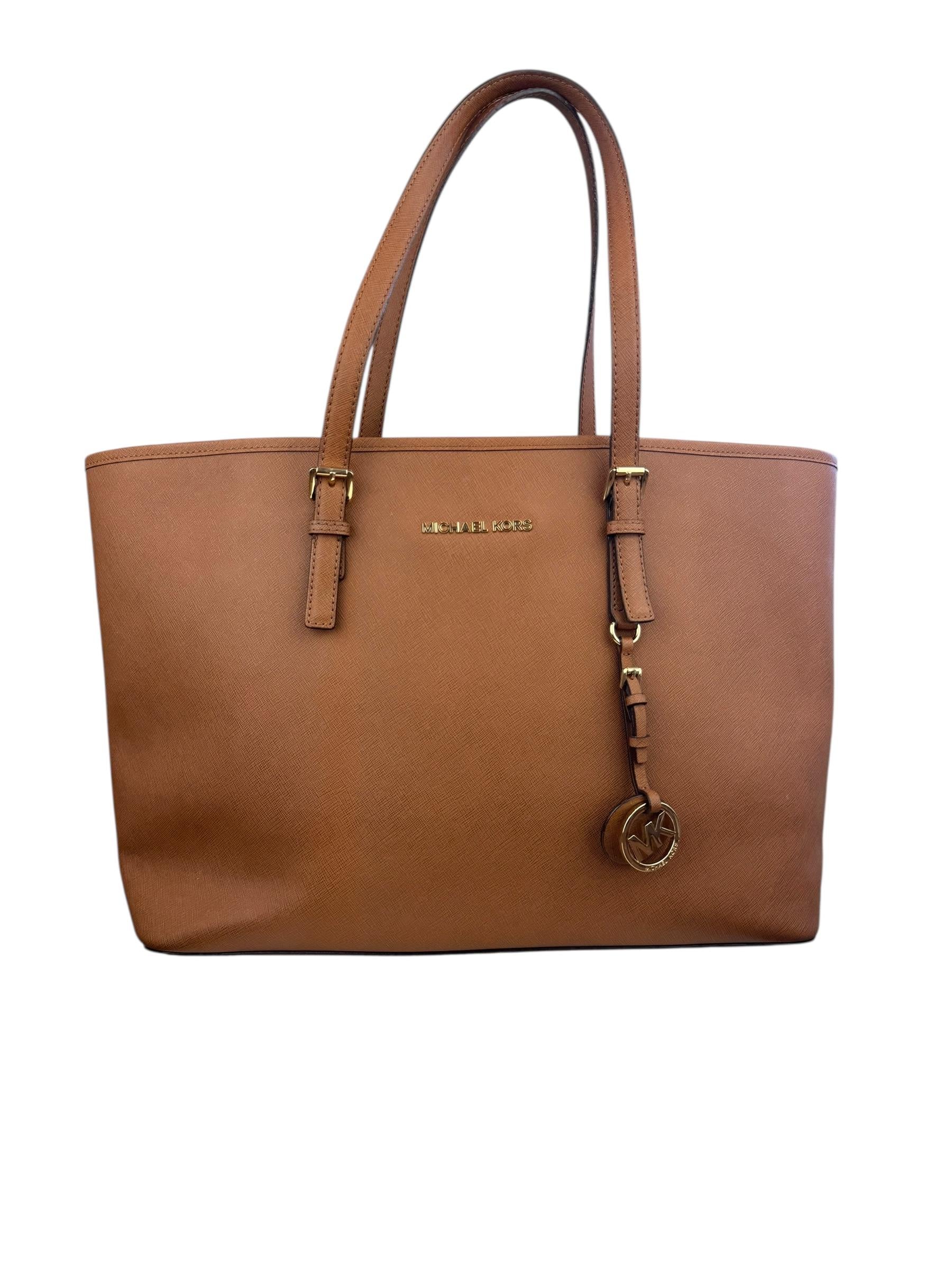 MICHAEL KORS BROWN TOTE BAG