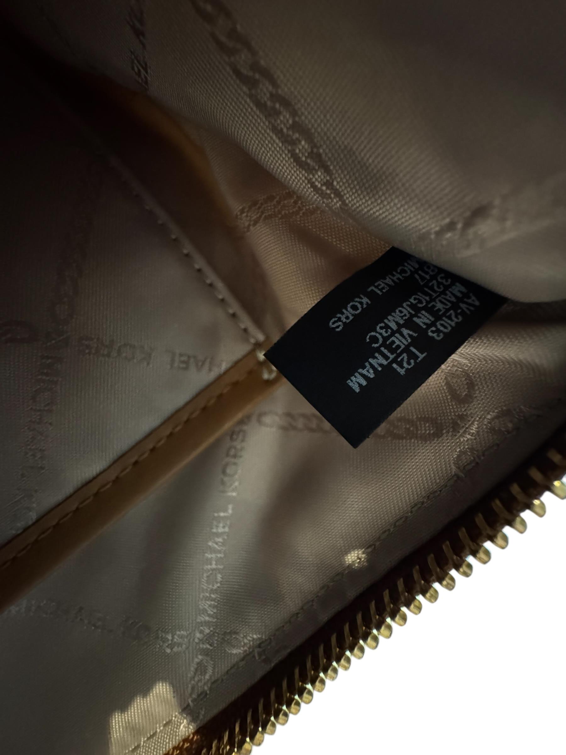 MICHAEL KORS CANVAS CLUTCH