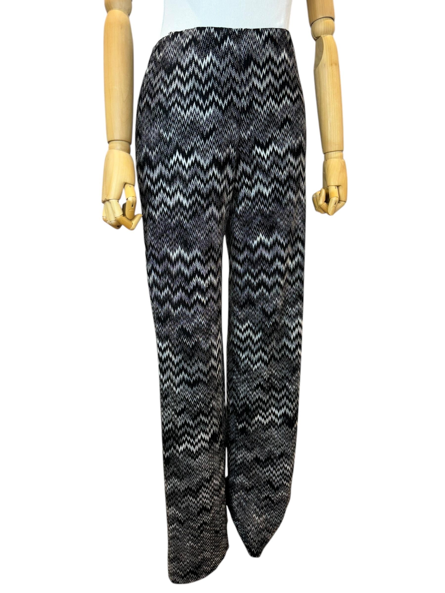 MISSONI BLACK GLITTER PANTS
