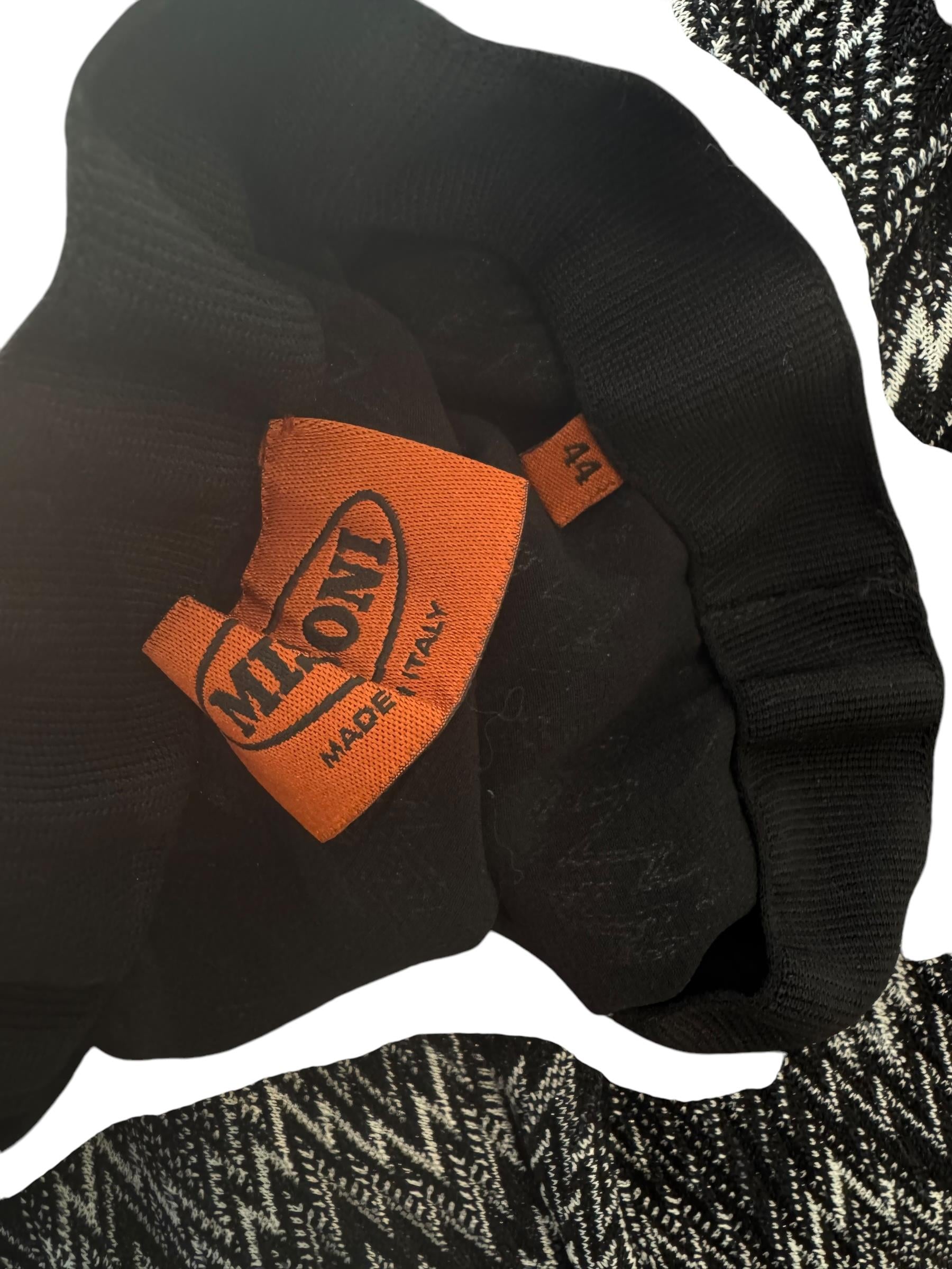 MISSONI BLACK GLITTER PANTS