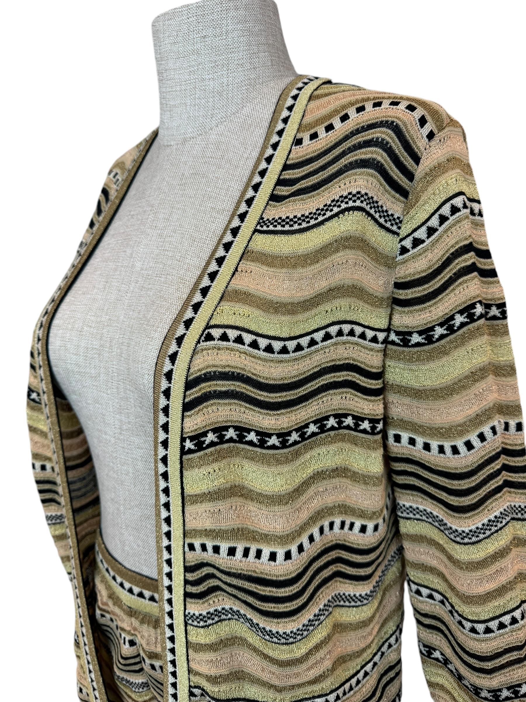 MISSONI GLITTER PANTS CARDIGAN TAKIM