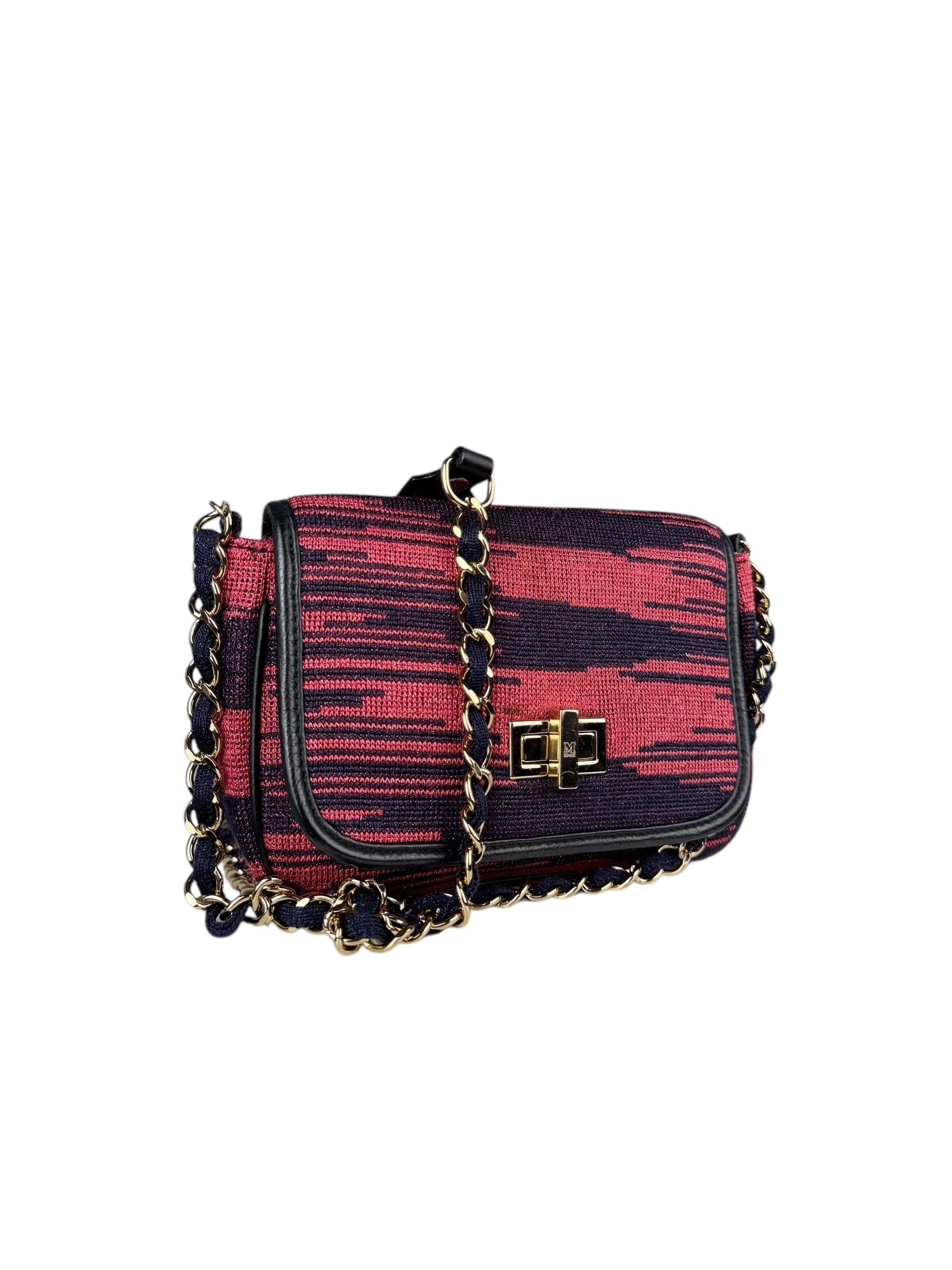 MISSONI KNITTED CHAIN BAG