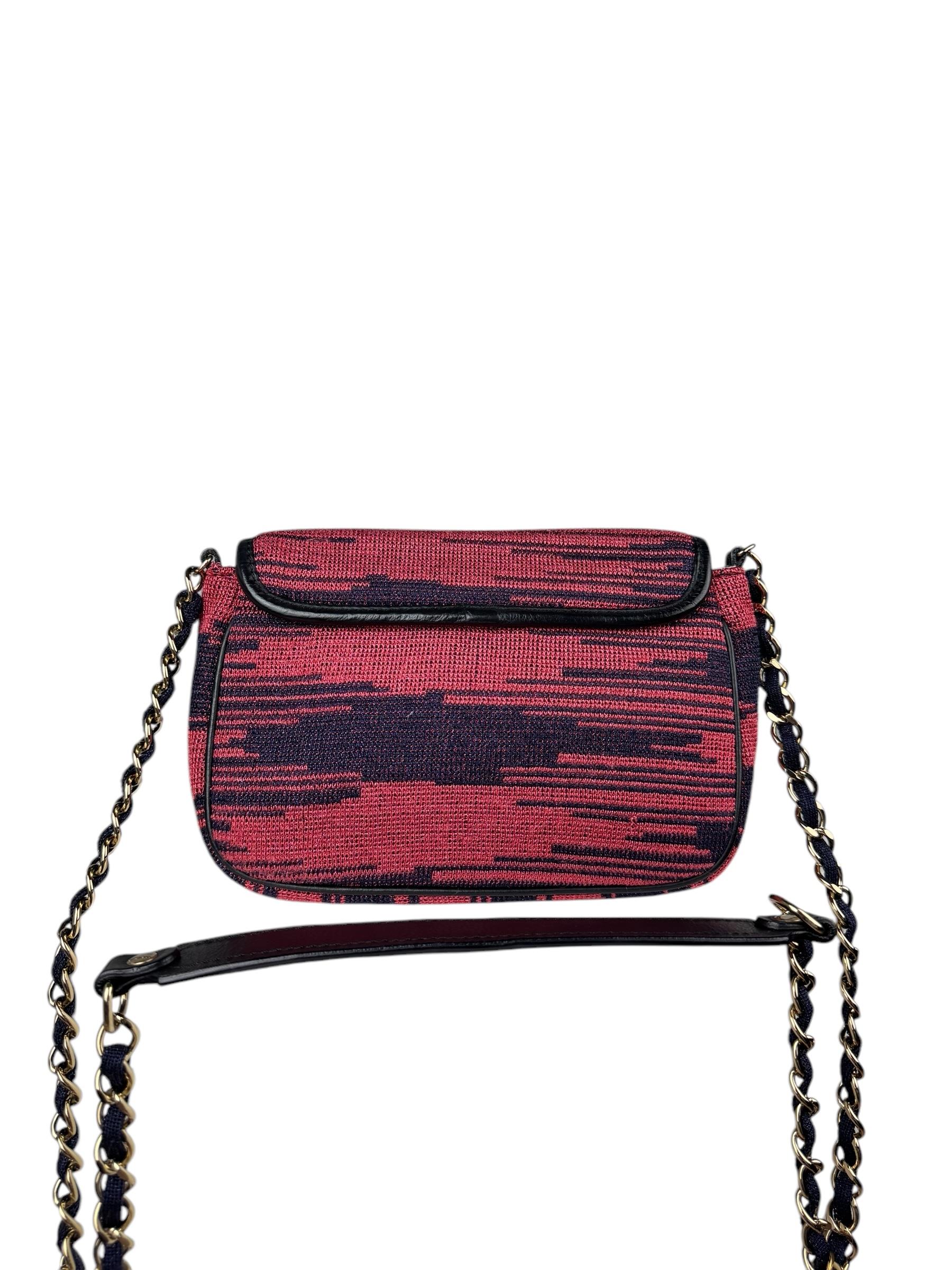 MISSONI KNITTED CHAIN BAG