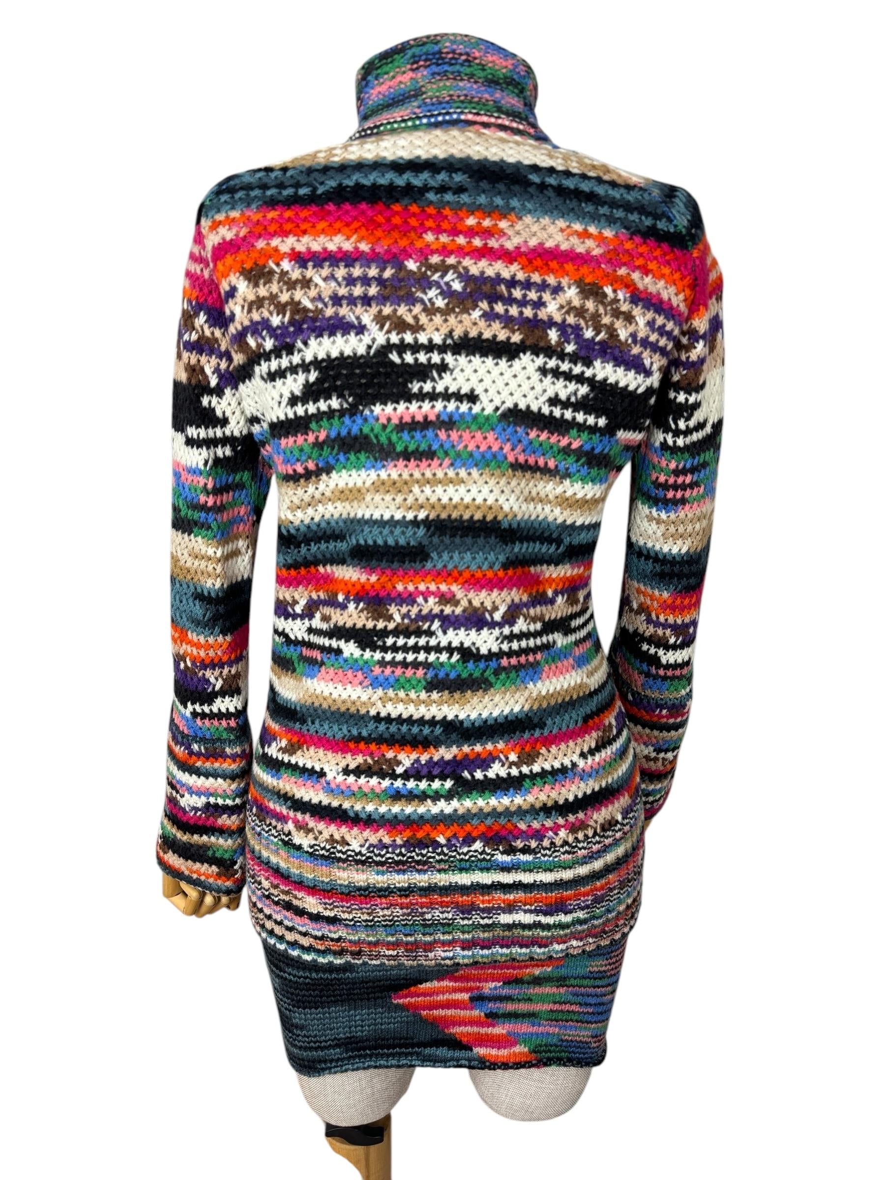 MISSONI MULTICOLOR KNITTED JUMPER AND SUIT